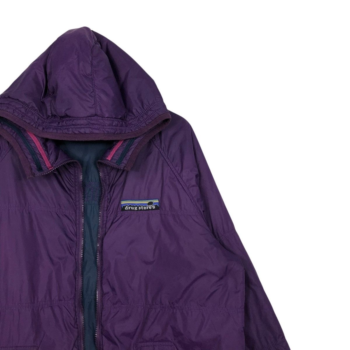 Vintage 🔥VINTAGE REVERSIBLE NYLON JACKET DRUG STORE Size US M / EU 48-50 / 2 - 8 Thumbnail