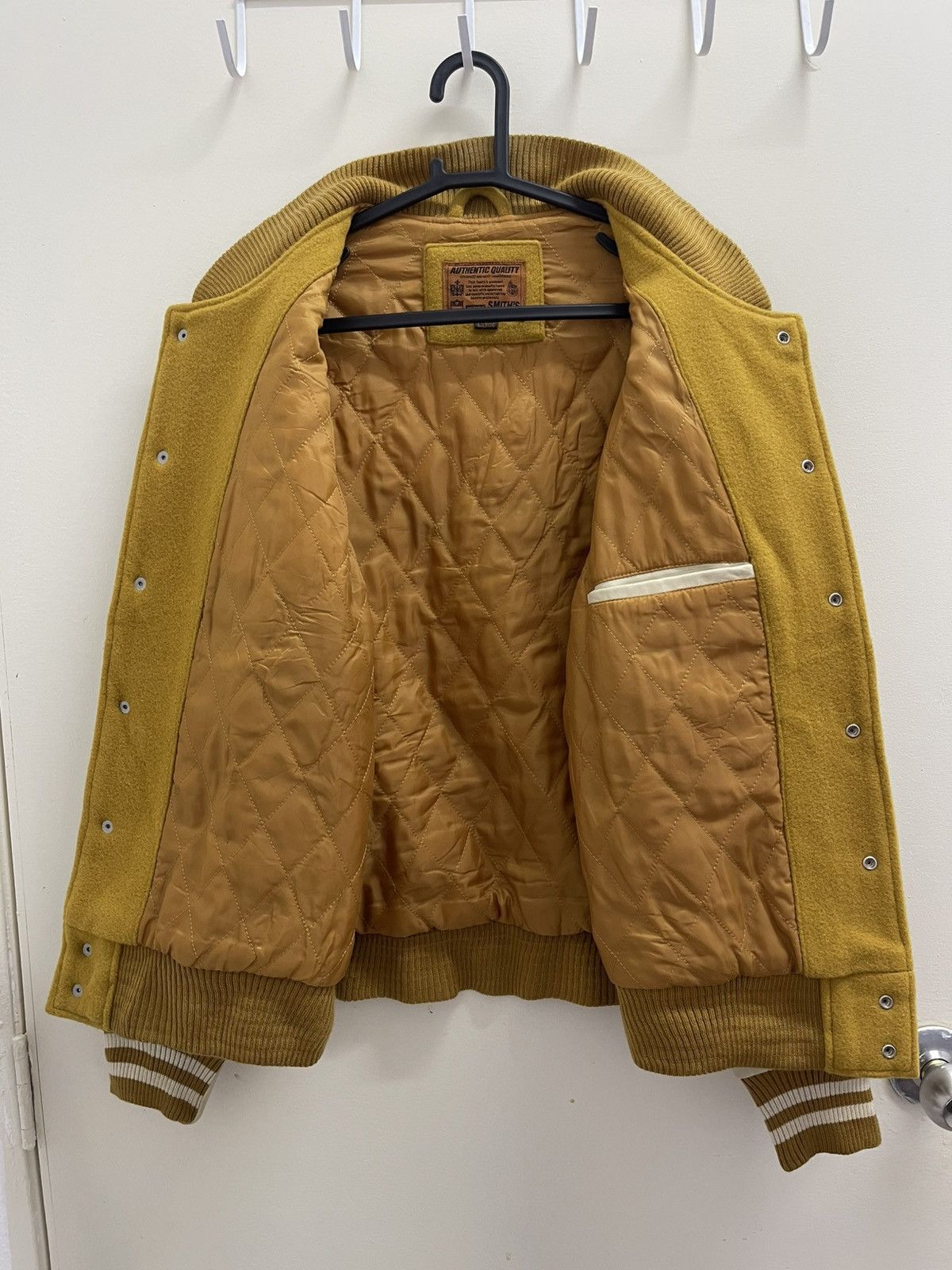 Smith's American Smith's American Wool Leather Varsity Jacket Size US L / EU 52-54 / 3 - 10 Thumbnail