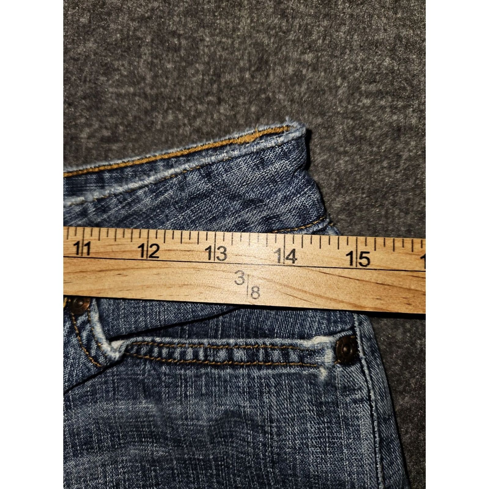 Vintage VINTAGE Buckle Jeans Bootscut Women's 27 Low Rise Denim Preppy Distressed 30 Inseam 28 Waist Blue United States Buckle BKE Regular Size 27" / US 4 / IT 40 - 4 Thumbnail