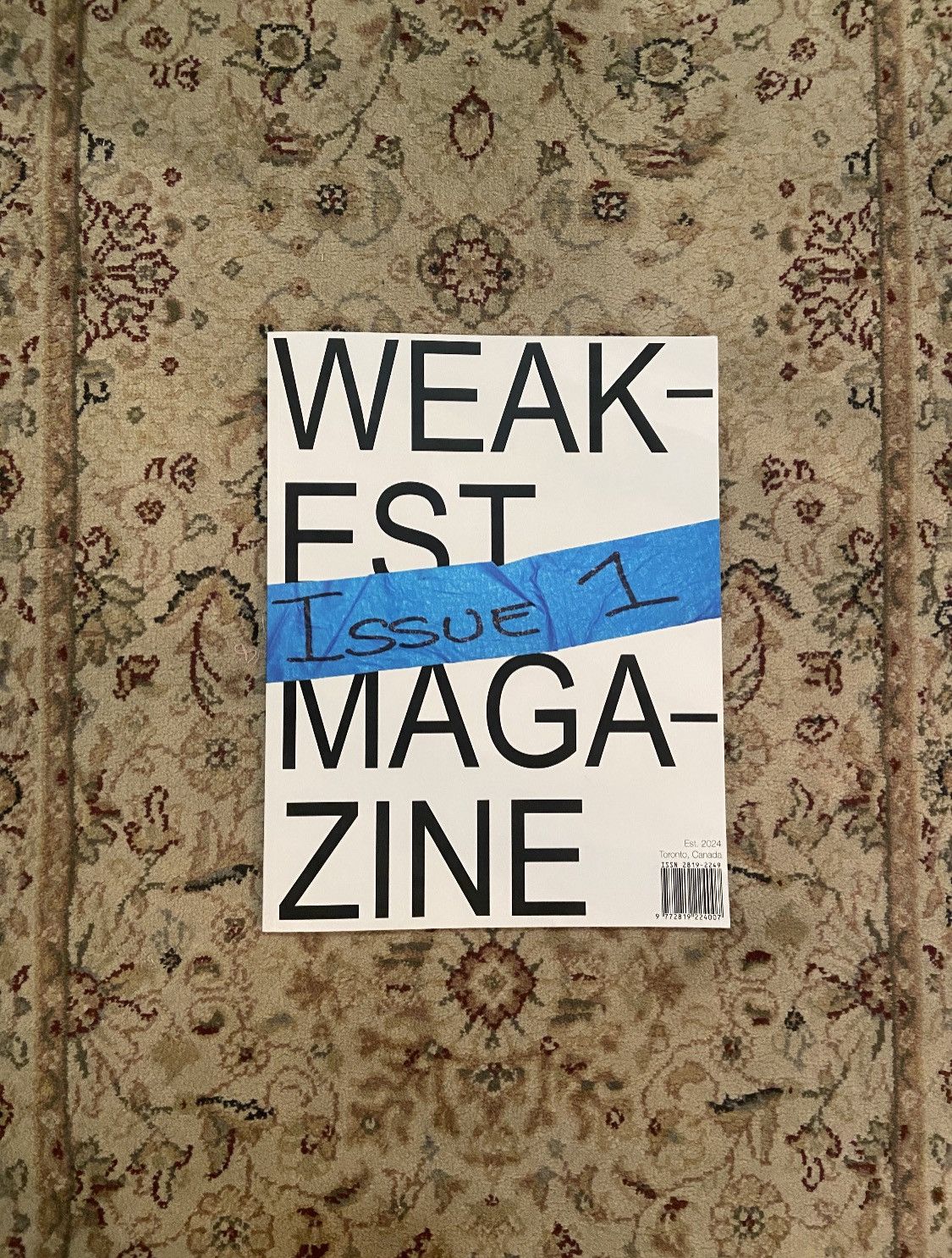 Other Weakest Magazine “ISSUE 1” Size ONE SIZE - 1 Preview