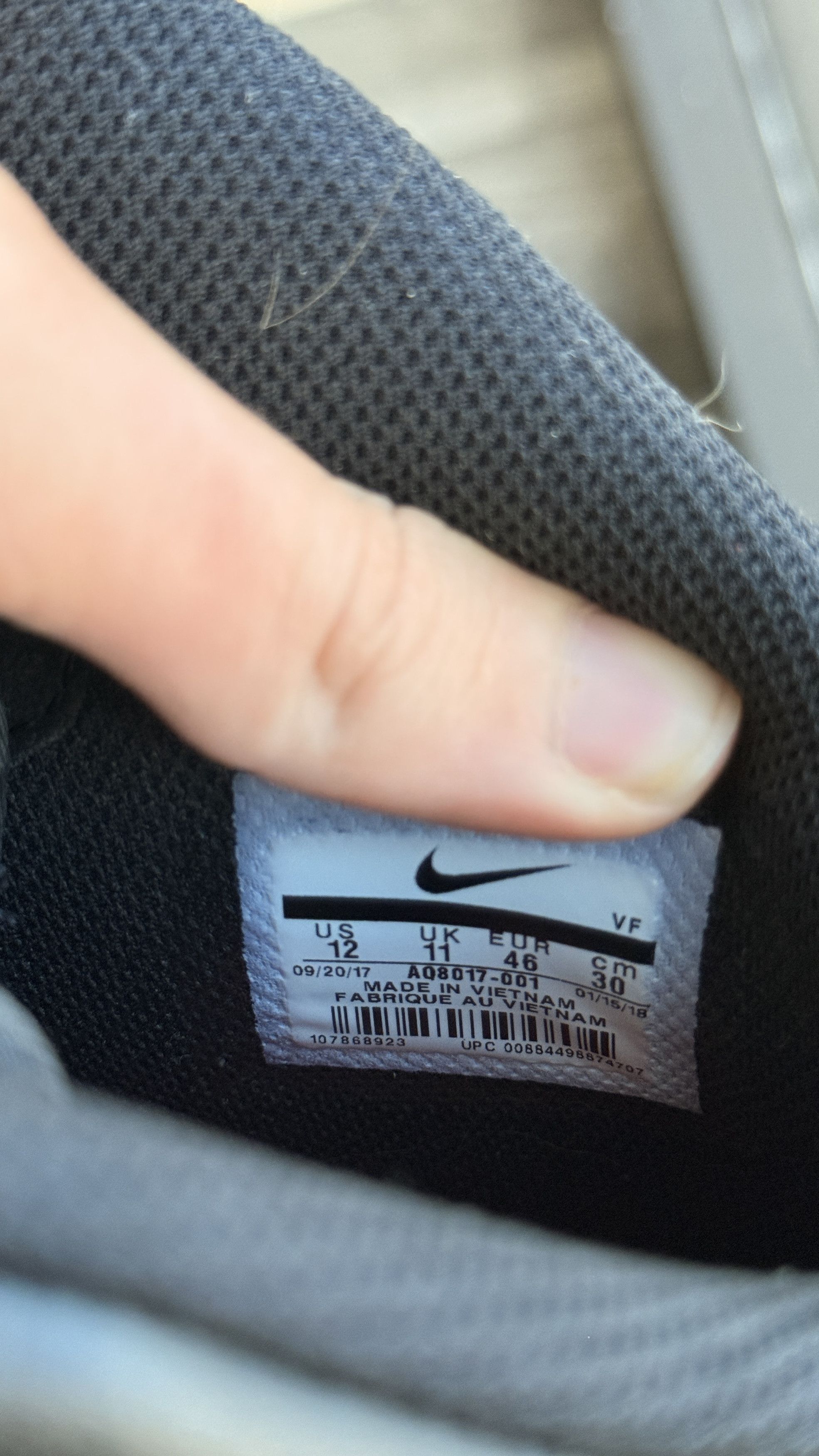 Nike Supreme Air Force 1 NBA Black Size US 12 / EU 45 - 10 Thumbnail