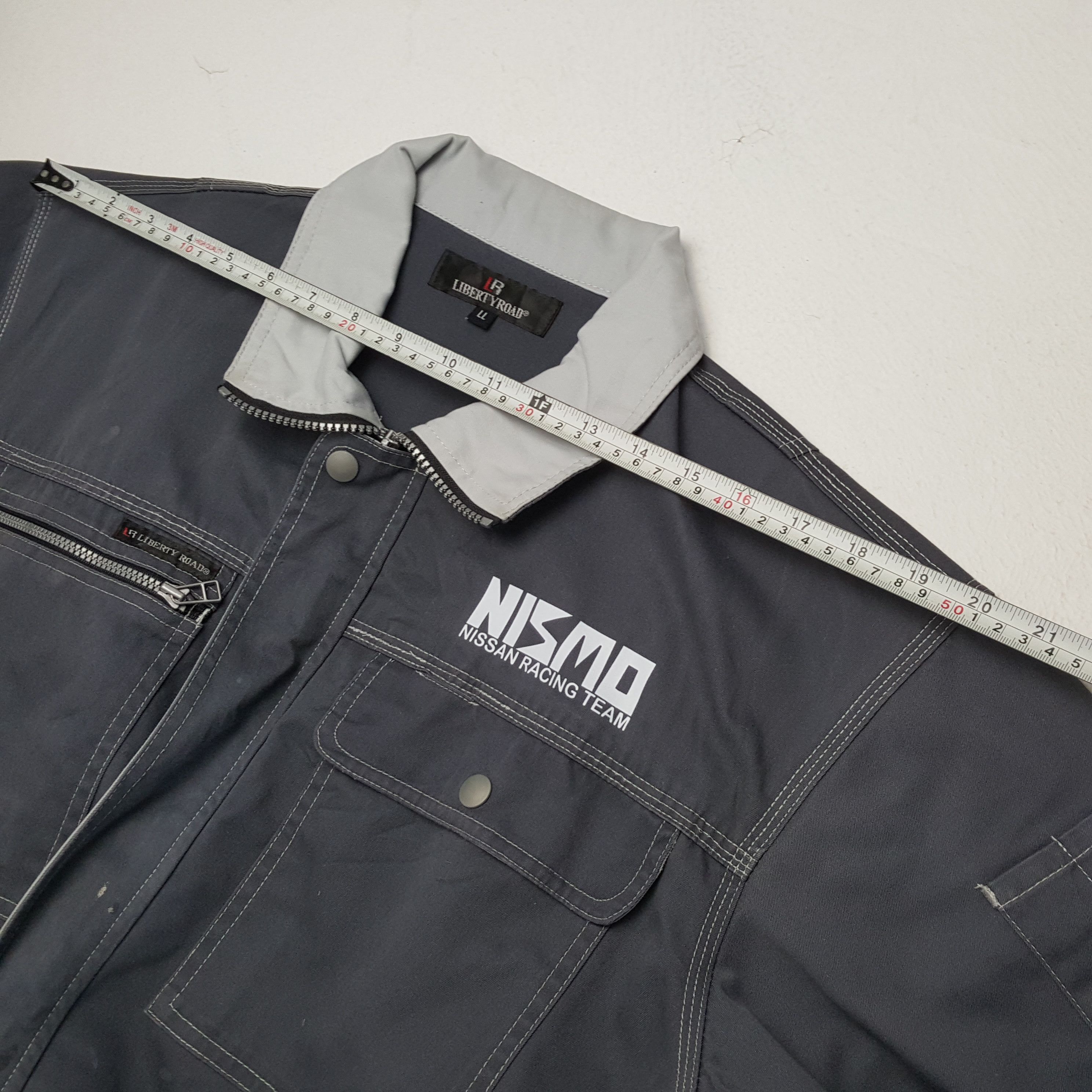 Vintage NISMO NISSAN RACING TEAM Workwear Style Custom Art Jacket Size US L / EU 52-54 / 3 - 9 Thumbnail