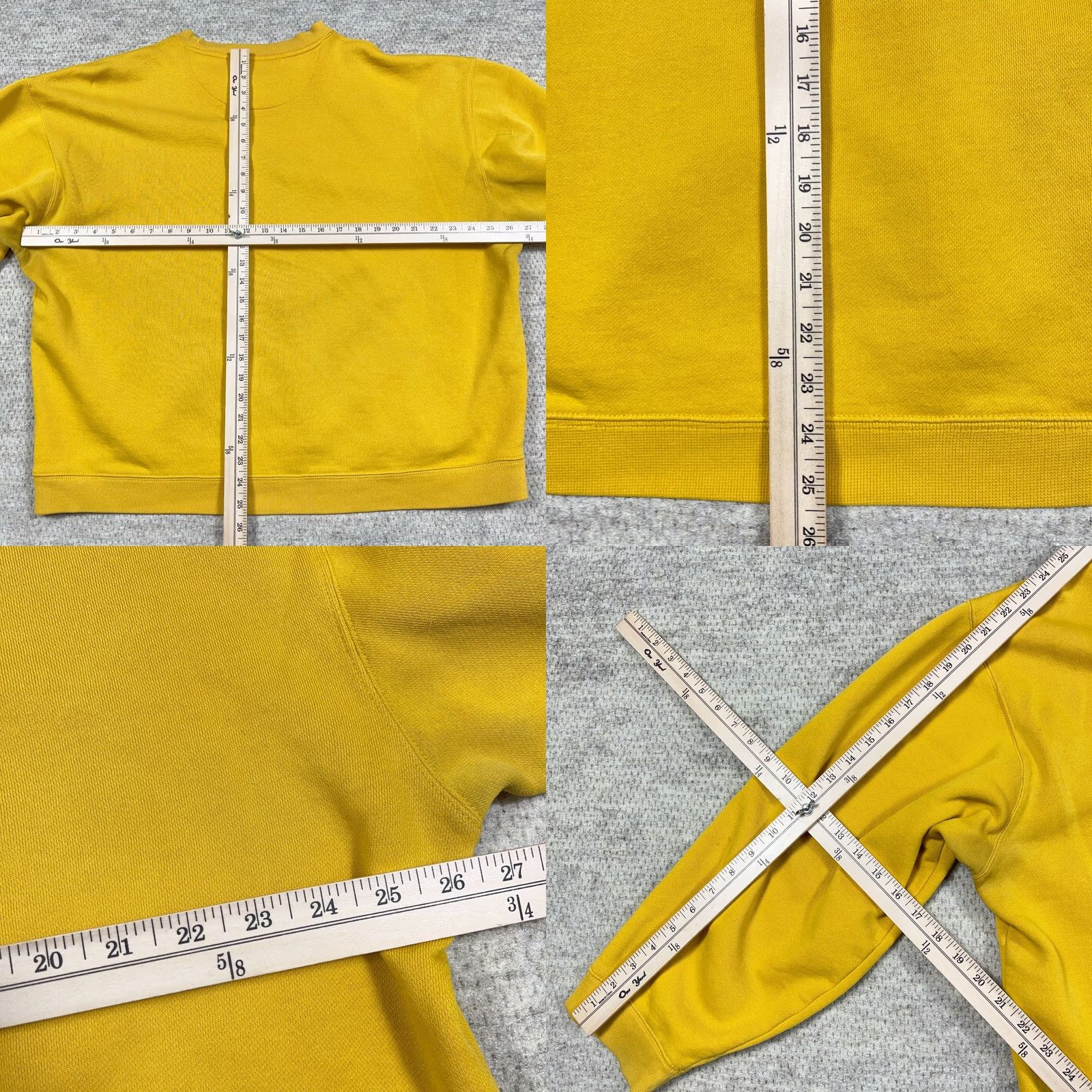 Chaps VINTAGE Chaps Ralph Lauren Sweatshirt Men 2XL Yellow Script 90s Grunge Pullover Crew Neck Long Sleeve Cardigan? Size US XXL / EU 58 / 5 - 9 Thumbnail