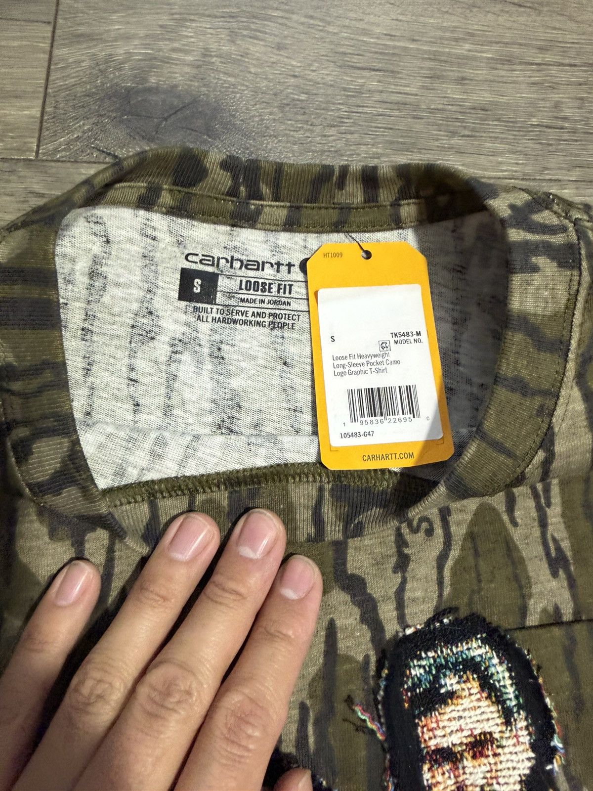 Carhartt Carhartt pocket tee S Inwayoveryourhead Jordan/Phil jackson Size US S / EU 44-46 / 1 - 3 Thumbnail