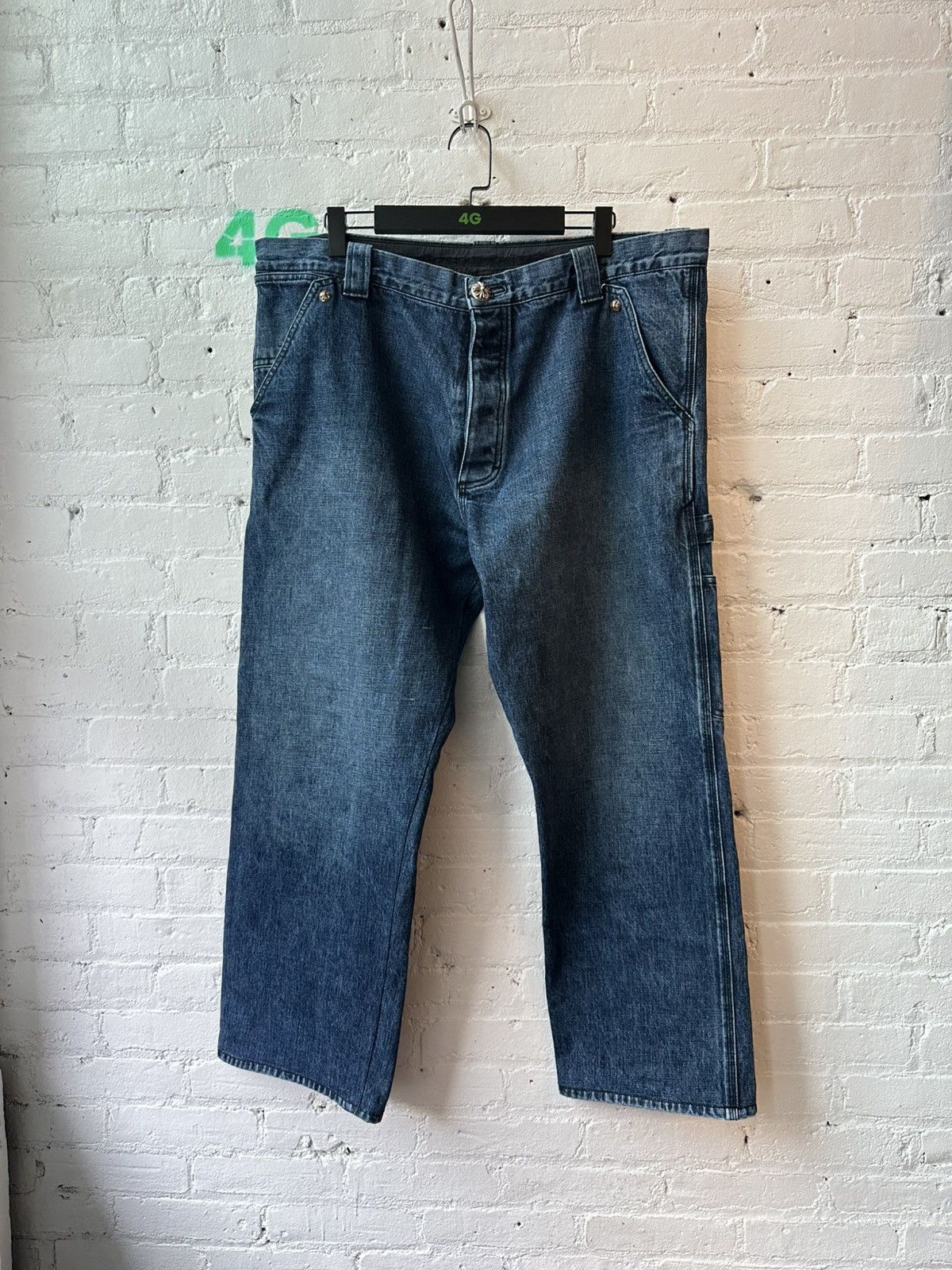 Chrome Hearts CHROME HEARTS DENIM CARPETER SZ 40-42 XXXL Size US 40 / EU 56 - 2 Thumbnail