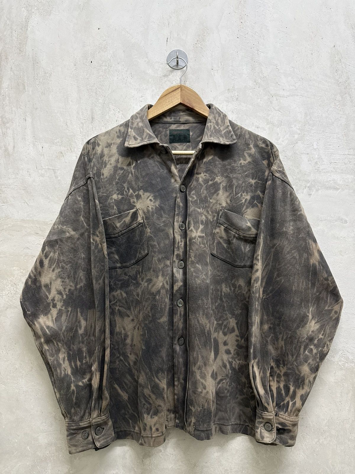 Yohji Yamamoto Archive Yohji Yamamoto A.A.R Corduroy Button Up Baggy Shirt Size US L / EU 52-54 / 3 - 1 Thumbnail