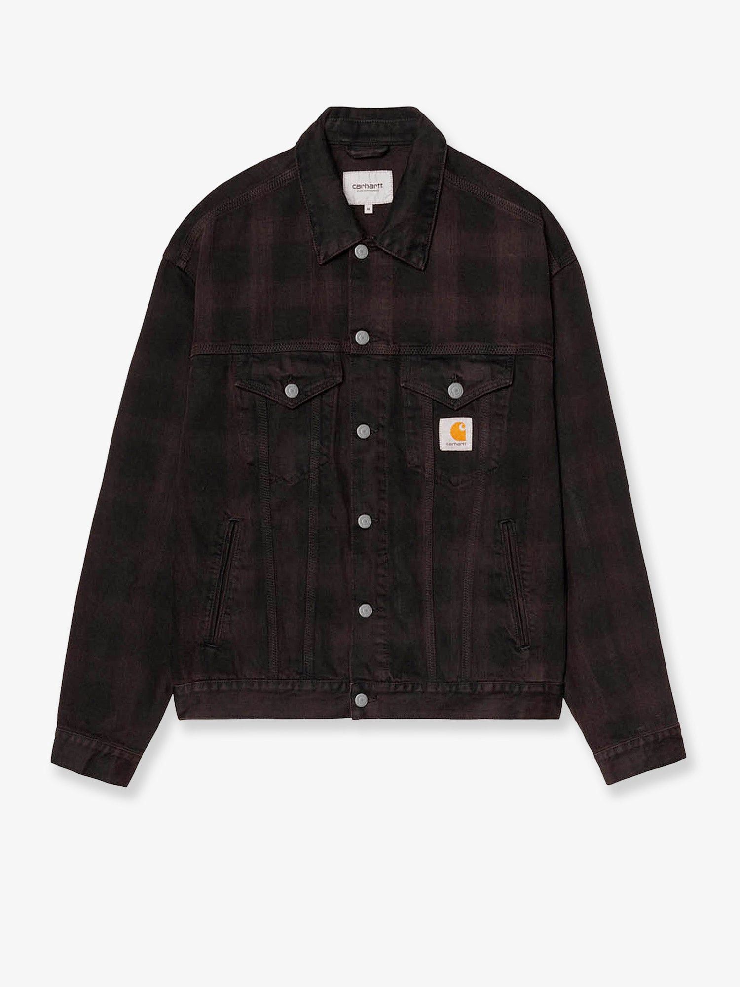 Carhartt Wip Everson denim jacket with front logo L - USA Tariffs Included Size US L / EU 52-54 / 3 - 1 Thumbnail