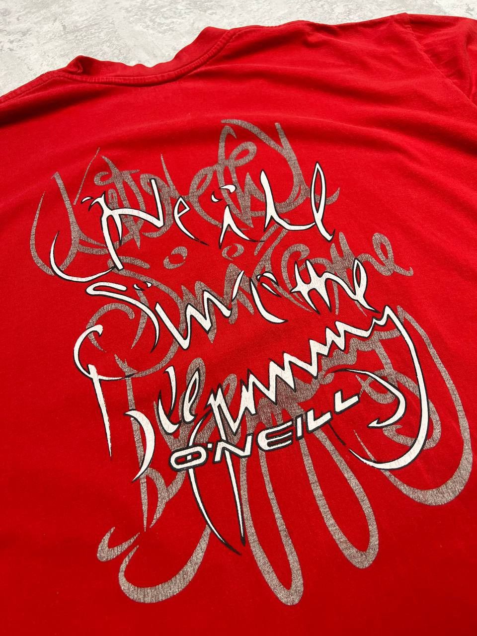 O'Neill Vintage O’Neill Red T-shirt Big Logo Size US XL / EU 56 / 4 - 9 Thumbnail