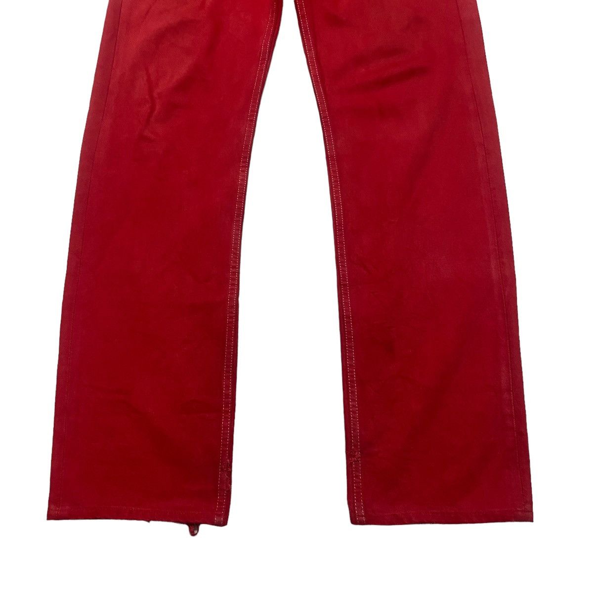 Levi's Vintage 80s Levis 501 Red Jeans Size US 31 - 6 Thumbnail