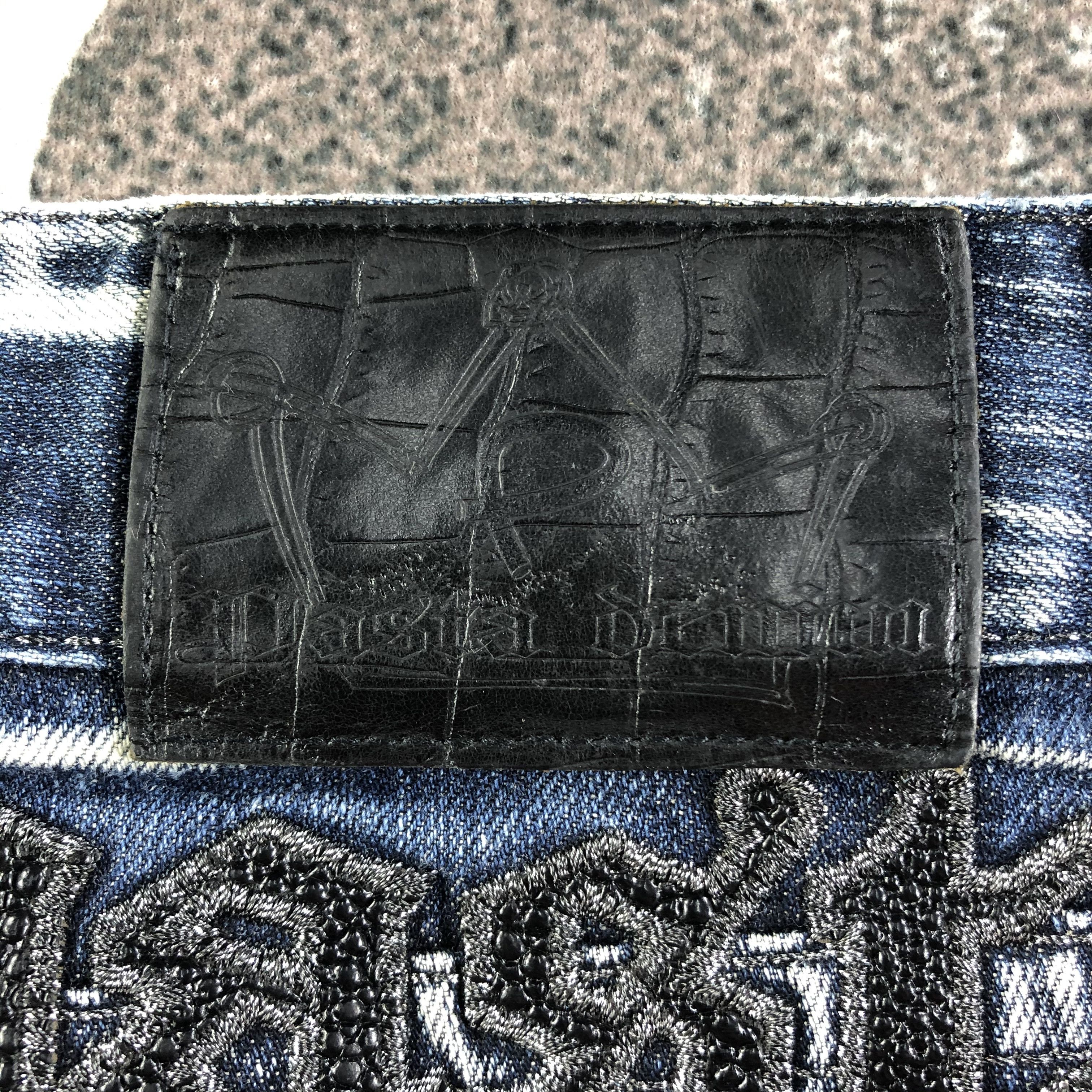 Japanese Brand Pasta Denim Faded Blue Flare Denim KJ1564 Size 28" / US 6 / IT 42 - 5 Thumbnail