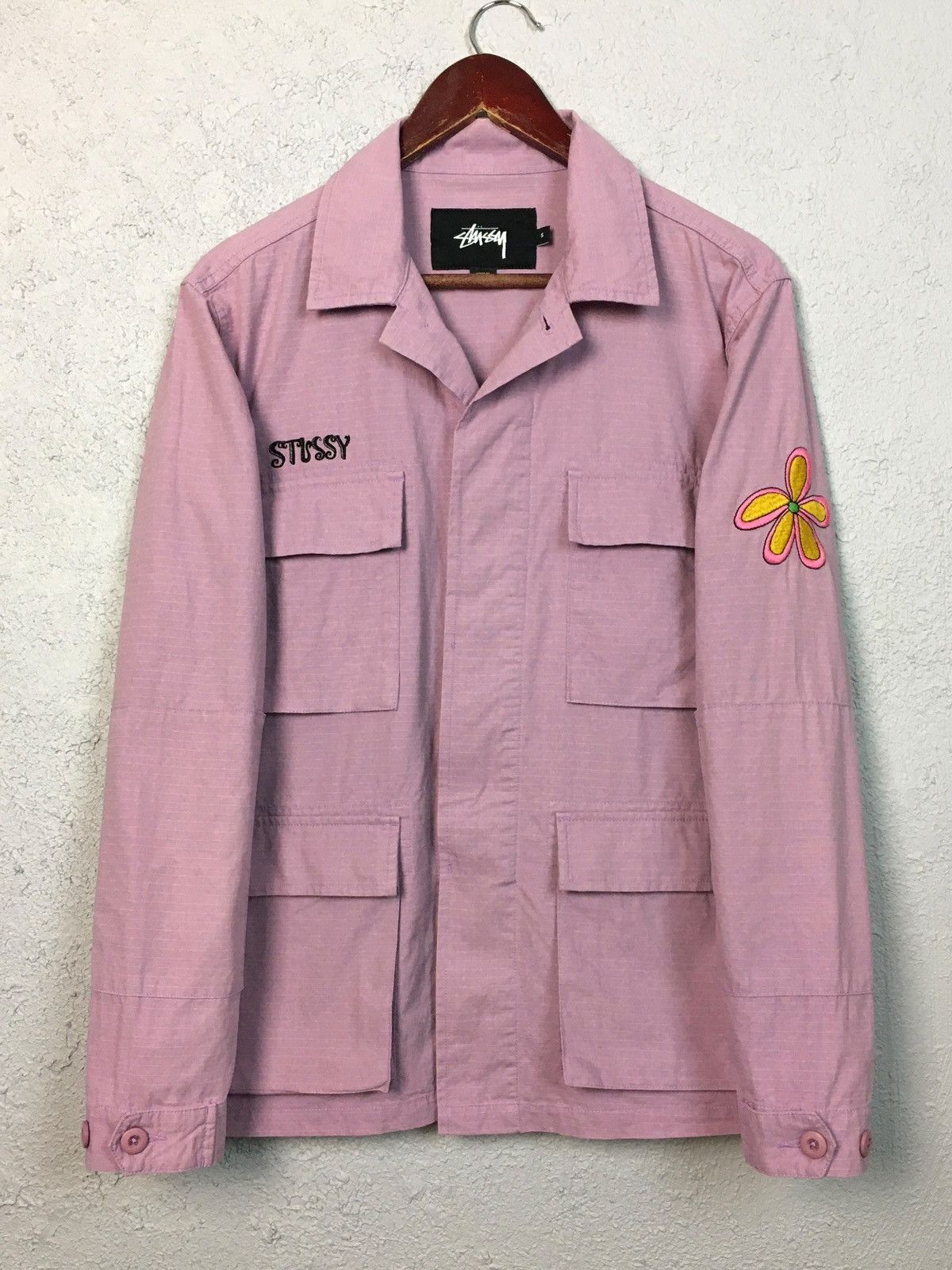Stussy jacket STUSSY Letts BDU coach work skate y2k vintage ripstop Size US S / EU 44-46 / 1 - 1 Thumbnail