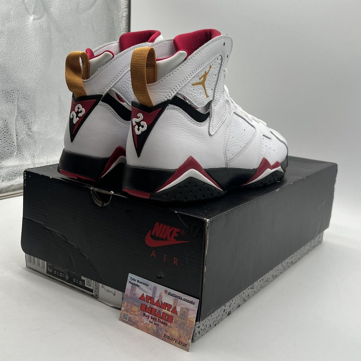 Jordan Brand Air Jordan 7 Cardinal Size US 10.5 / EU 43-44 - 5 Thumbnail