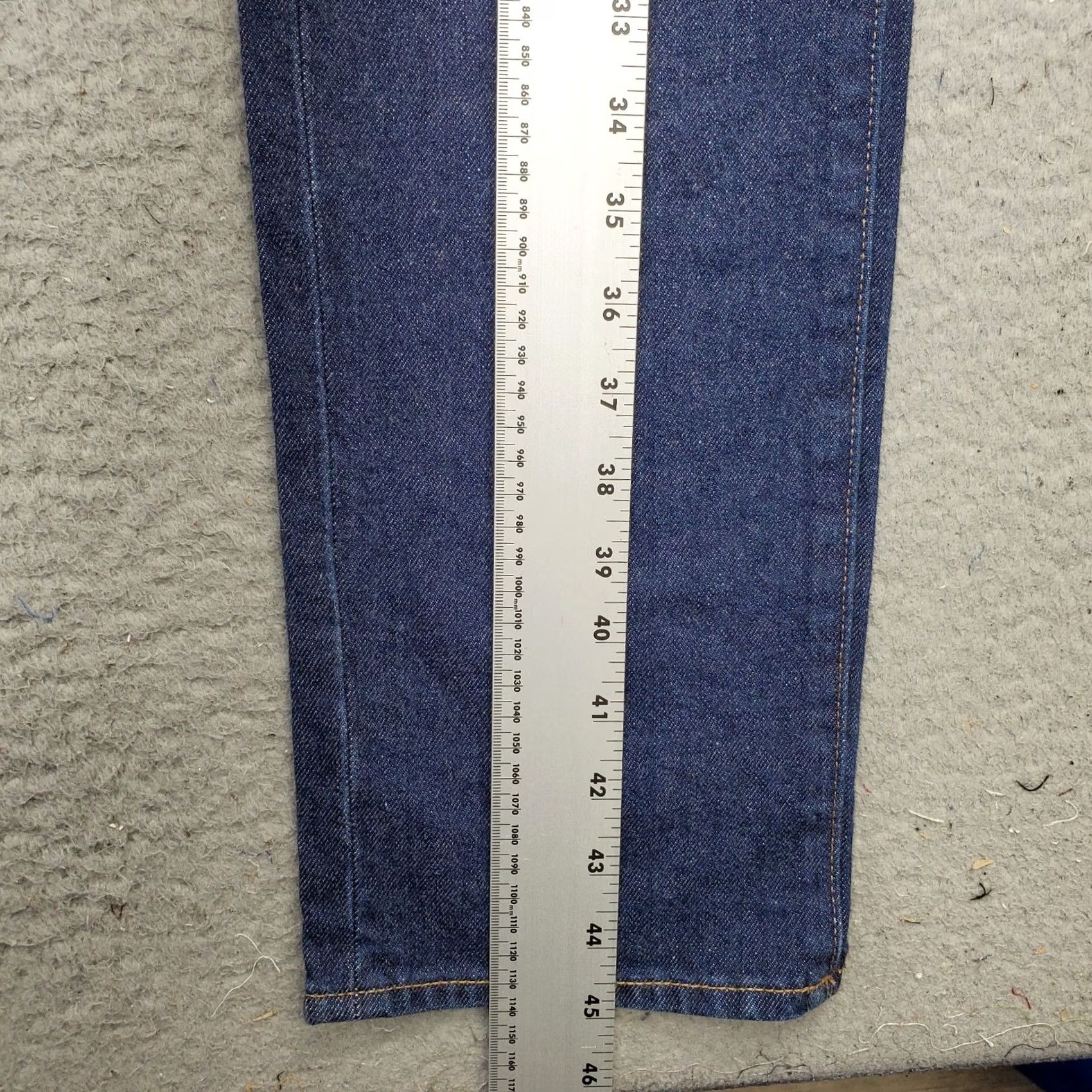 Madewell VINTAGE Madewell Jeans Womens Size 28 Blue Denim Medium Wash Skinny Leg 5-Pocket Design Regular Fit Kas Vintage Size 28" / US 6 / IT 42 - 3 Thumbnail