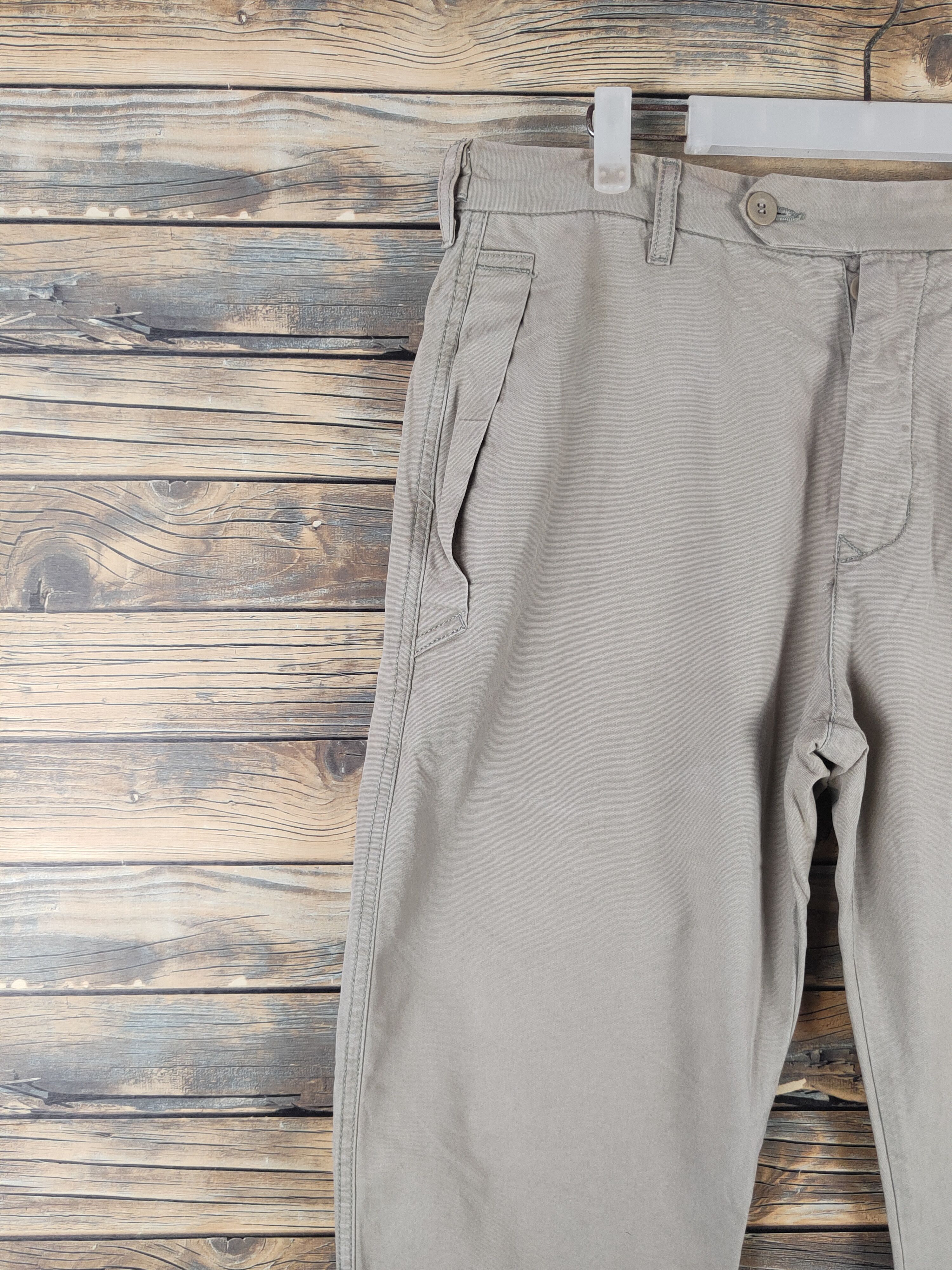 Silas DL Silas Beige Multipocket Casual Pants #46-266T Size US 35 - 3 Thumbnail