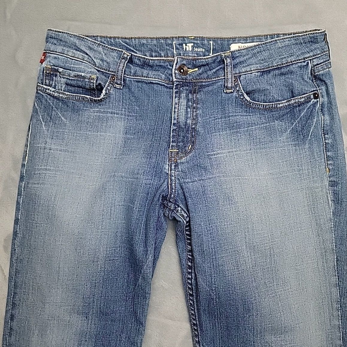 Vintage VINTAGE IT Jeans Womens Jeans 30 Blue Bootcut Y2K Low Rise Stretch Denim Grunge Women 30 Blue Bootcut Jeans 90s USA Y2K Denim Vintage Size 30" / US 8 / IT 44 - 3 Thumbnail