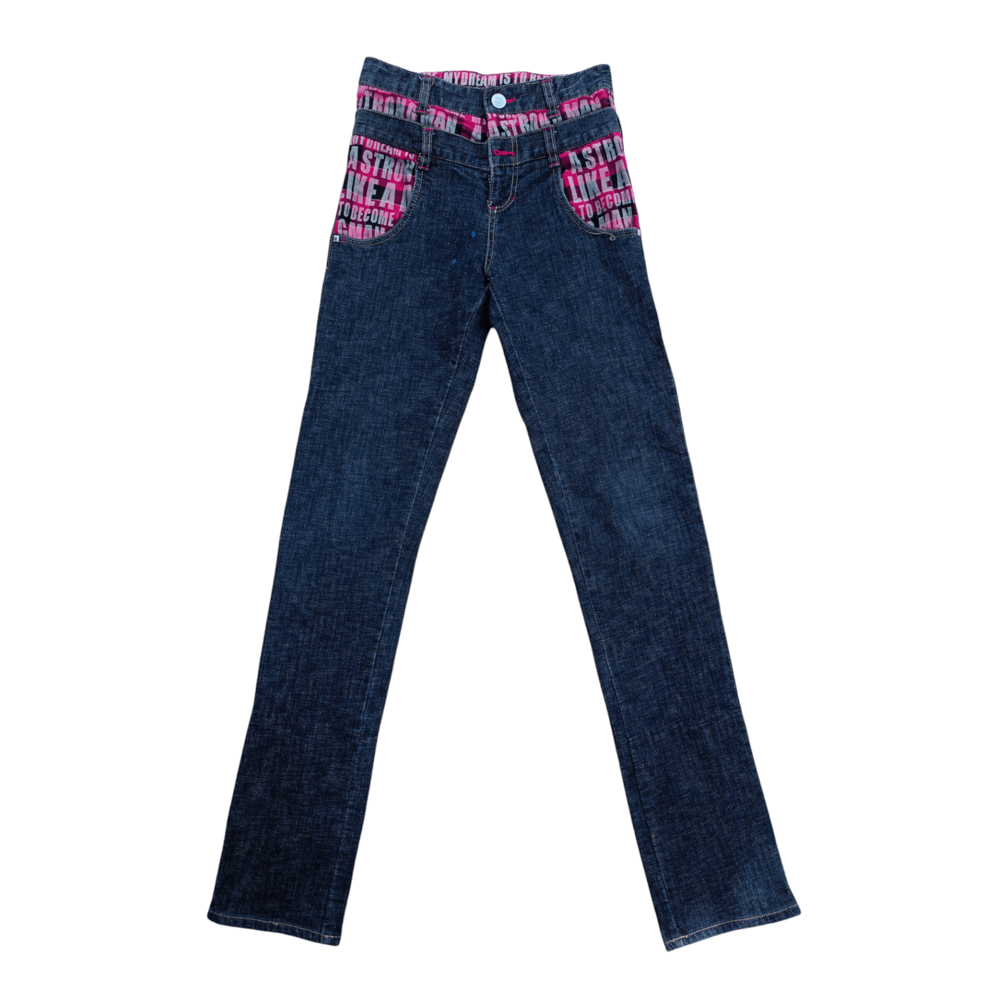 Japanese Brand × Vintage Classic Japanese Jeans Patchwork High Waist Vintage Denim Size 28" / US 6 / IT 42 - 1 Thumbnail