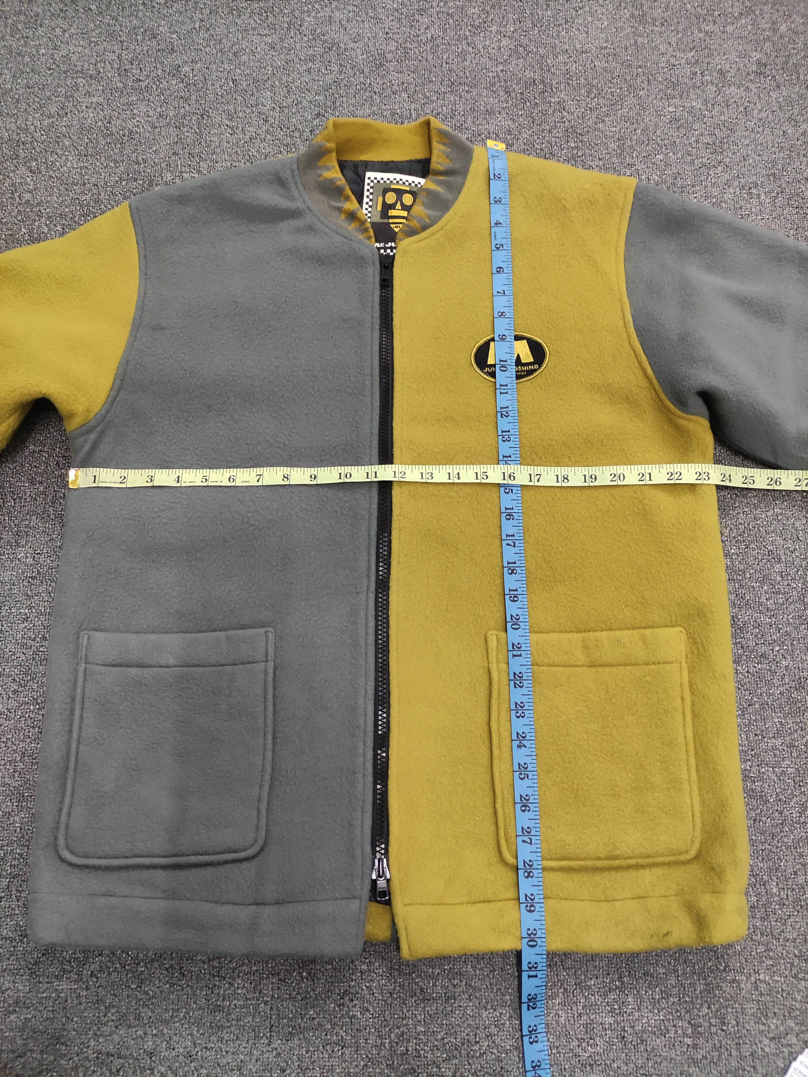 Mr. Junko Vintage Mr.Junko Fleece Block Colour Jacket Zipper Size US M / EU 48-50 / 2 - 11 Thumbnail