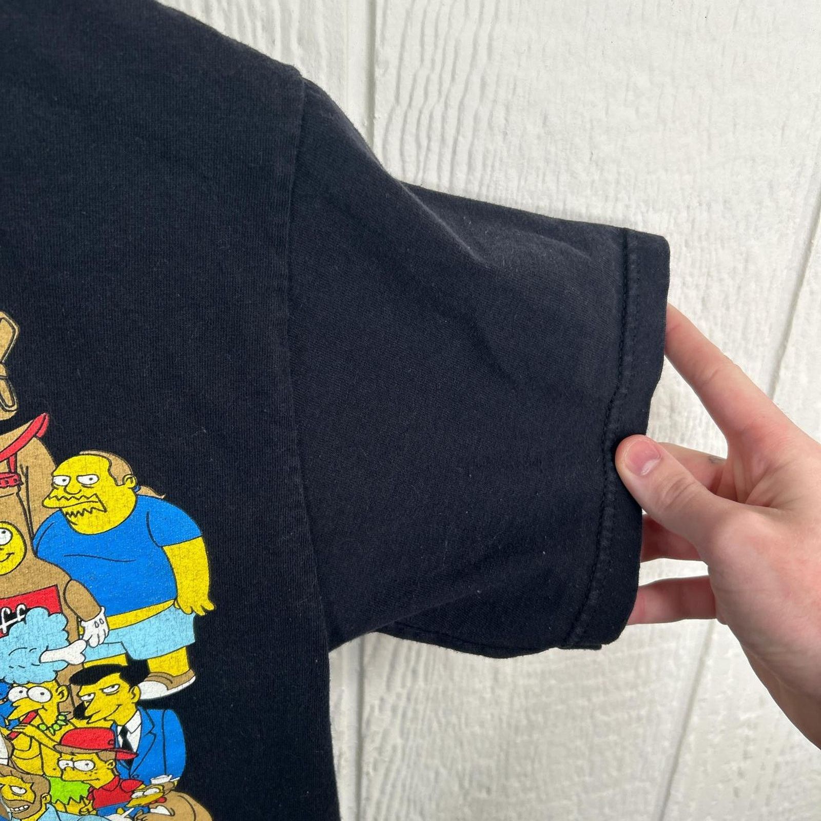 Delta Vintage 90’s Simpsons Characters Giant Print Tee Size Medium Size US M / EU 48-50 / 2 - 8 Thumbnail