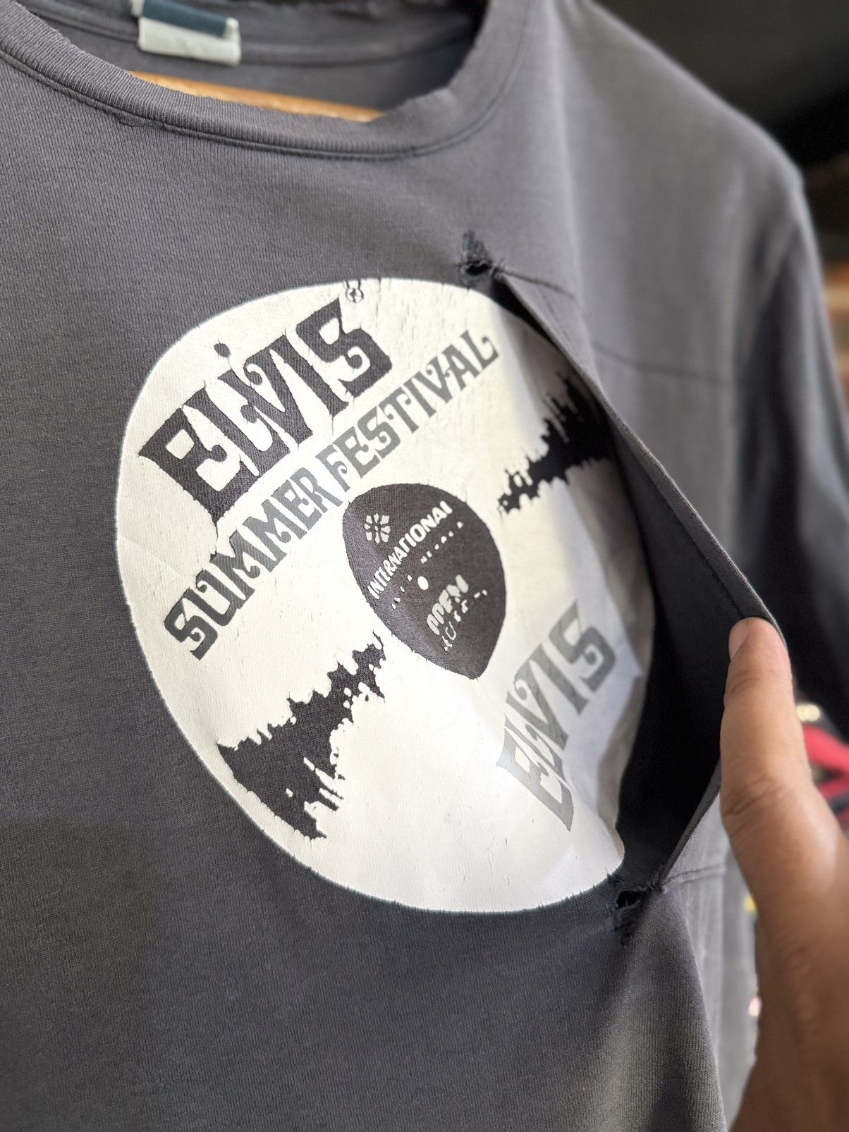 PPFM Thrashed PPFM Elvis Summer Festival Very Grunge Tee Size US M / EU 48-50 / 2 - 3 Thumbnail