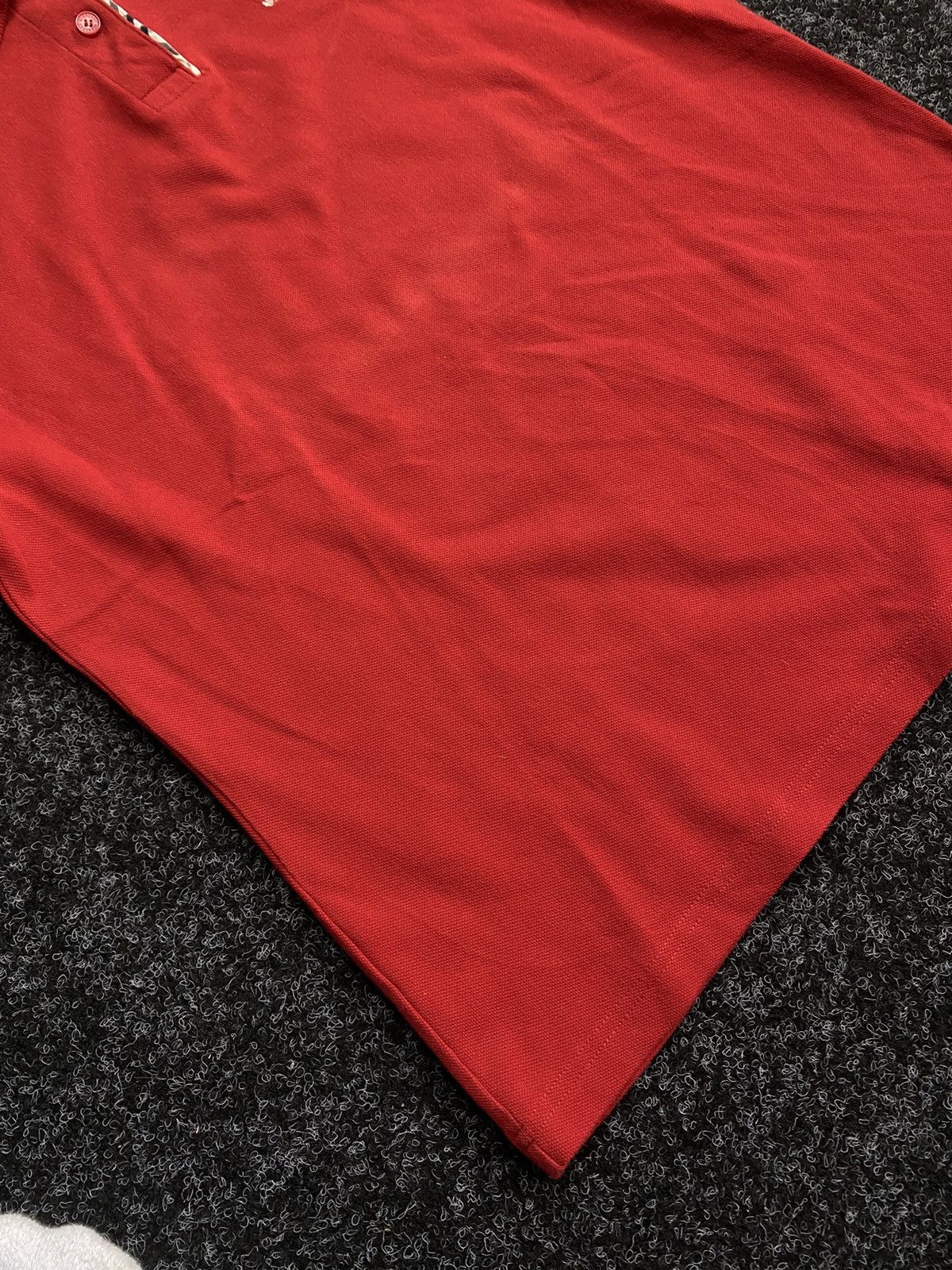 Burberry × Designer 🚨Burberry Polos Tee Embroidery Logo Nova Check Inner Size M / US 6-8 / IT 42-44 - 8 Thumbnail