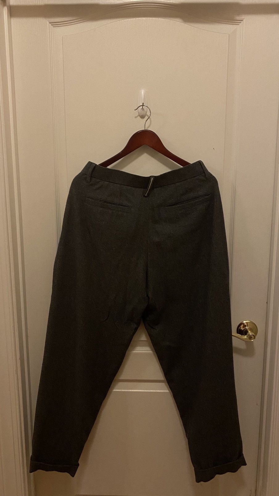 Other Hiuman Studio Pleated Wool Trousers size 48 (32) Size US 32 / EU 48 - 4 Thumbnail