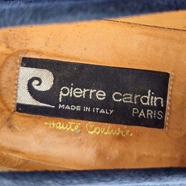 Pierre Cardin NEW Vintage Pierre Cardin Paris Navy Blue Suede Loafer 10 Size US 10 / EU 43 - 10 Thumbnail