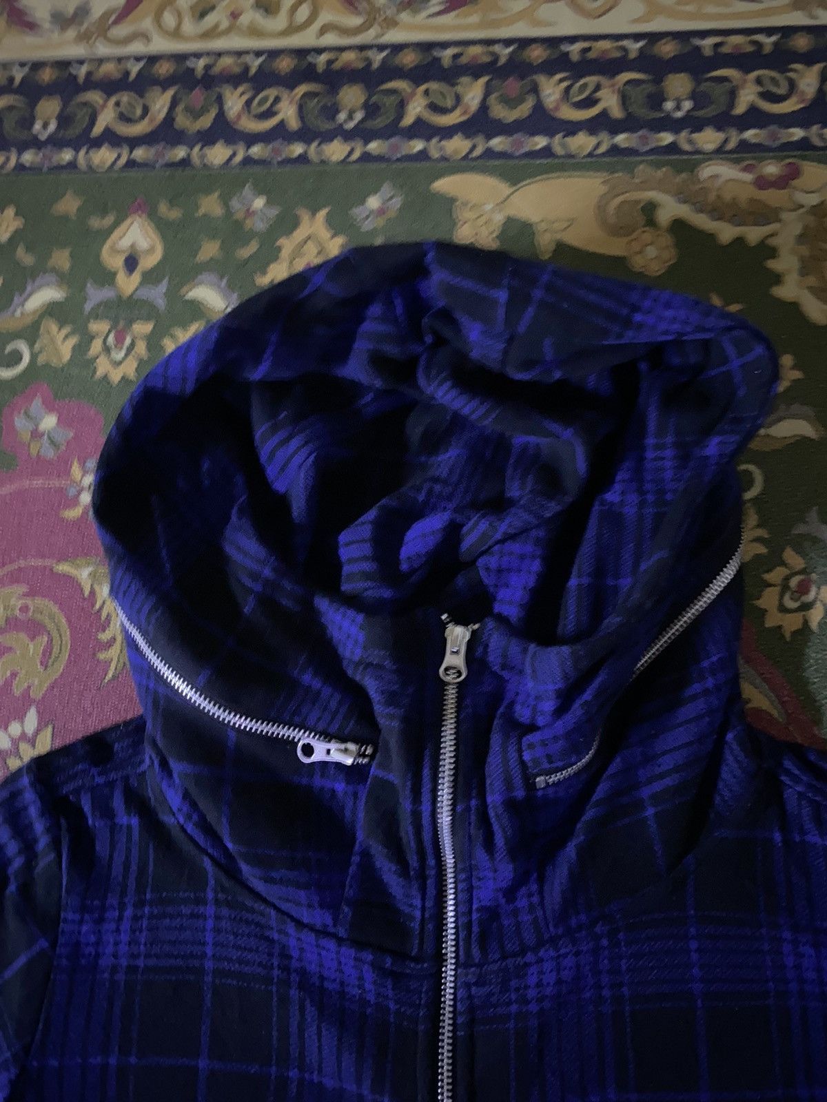 Japanese Brand Japanese Brand PLUS ONE Punk Design Style Hoodie Size US S / EU 44-46 / 1 - 4 Thumbnail