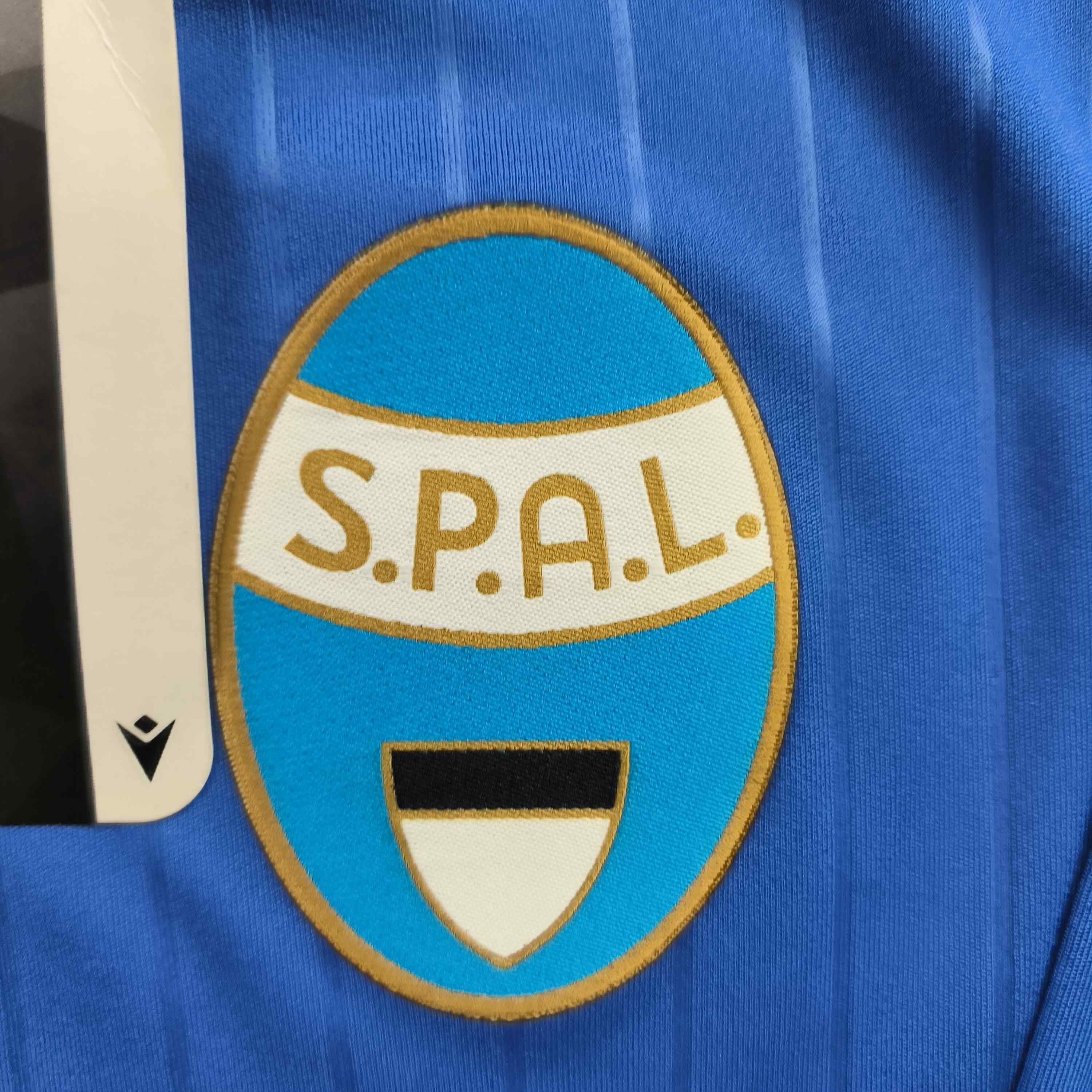 Macron NEW Spal 2021-22 Macron training football jersey size S Size US S / EU 44-46 / 1 - 3 Thumbnail