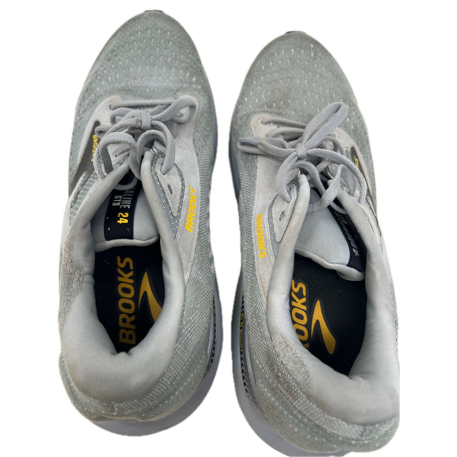 Brooks Brooks Adrenaline GTS 24 Coconut/Portabella/Orange Mens 11.5 Size US 11.5 / EU 44-45 - 6 Thumbnail