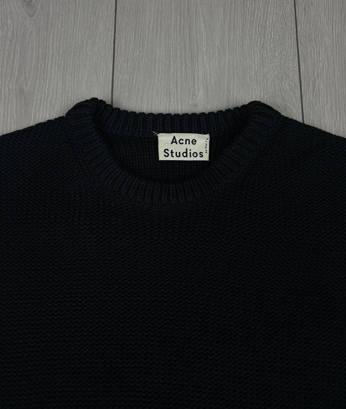 Acne Studios Acne Studios Sade PSS14 Oversize Side Zippers Knit Black XS Size XS / US 0-2 / IT 36-38 - 4 Thumbnail