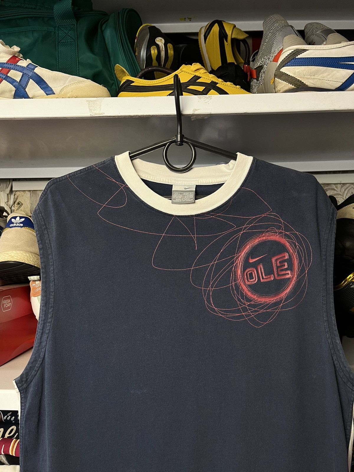 Nike Rare NIKE Tee Y2K T-Shirt Graphic Vintage 90s Size US L / EU 52-54 / 3 - 2 Thumbnail