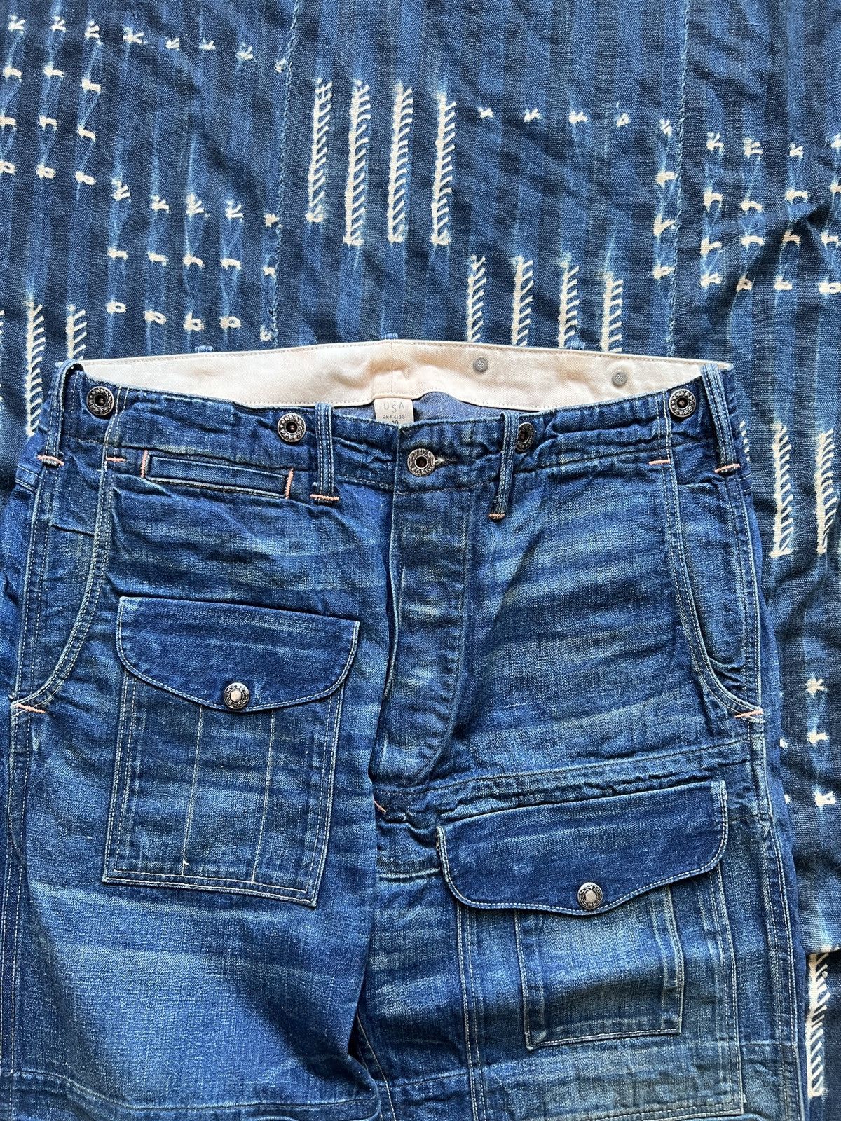 RRL Ralph Lauren RRL Double RL Denim Hunting Jeans Size US 32 / EU 48 - 3 Thumbnail
