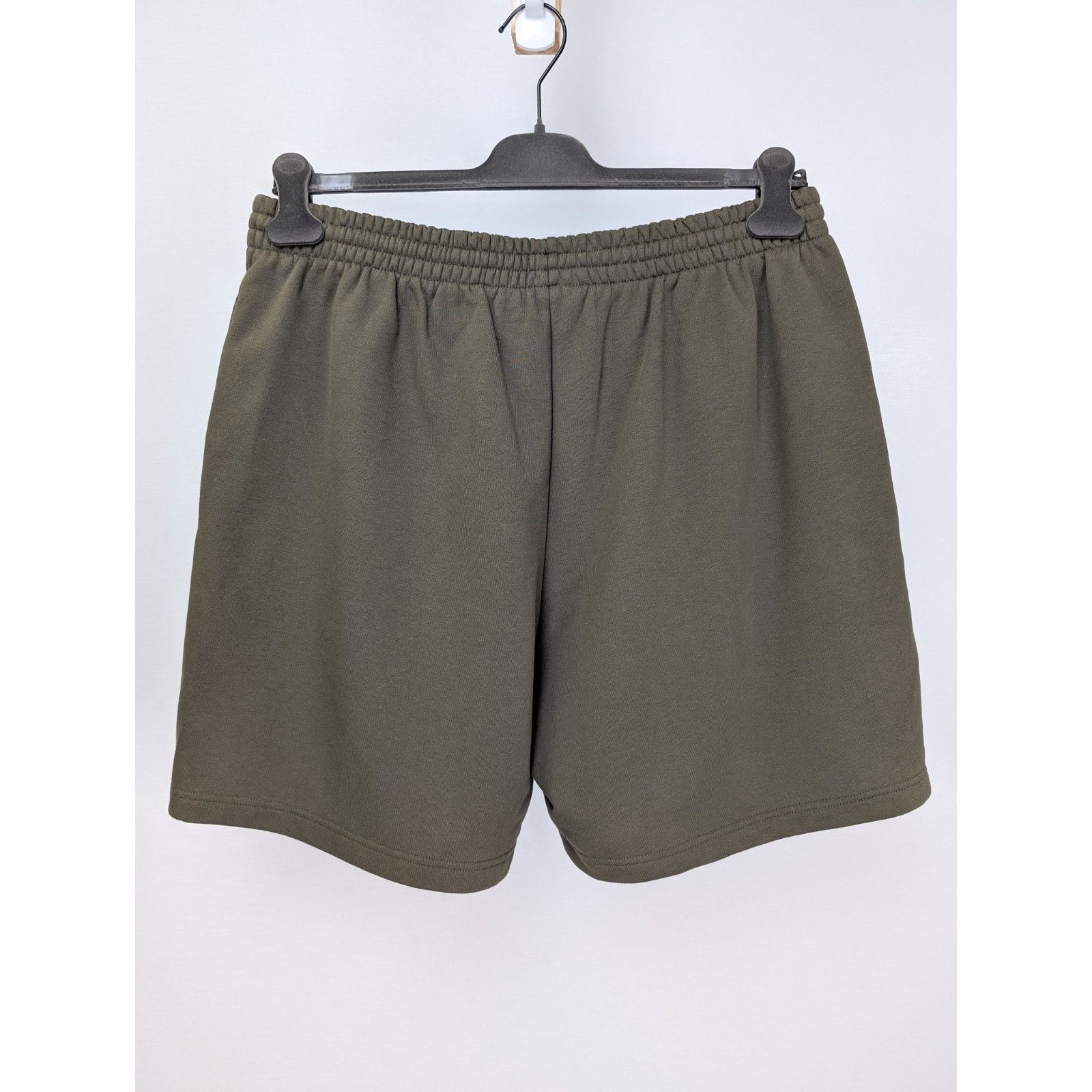 Balenciaga o1rshd1 Embro Pol Campgn Mol Boucleti Shorts Khaki/White/Red Size US 32 / EU 48 - 6 Thumbnail