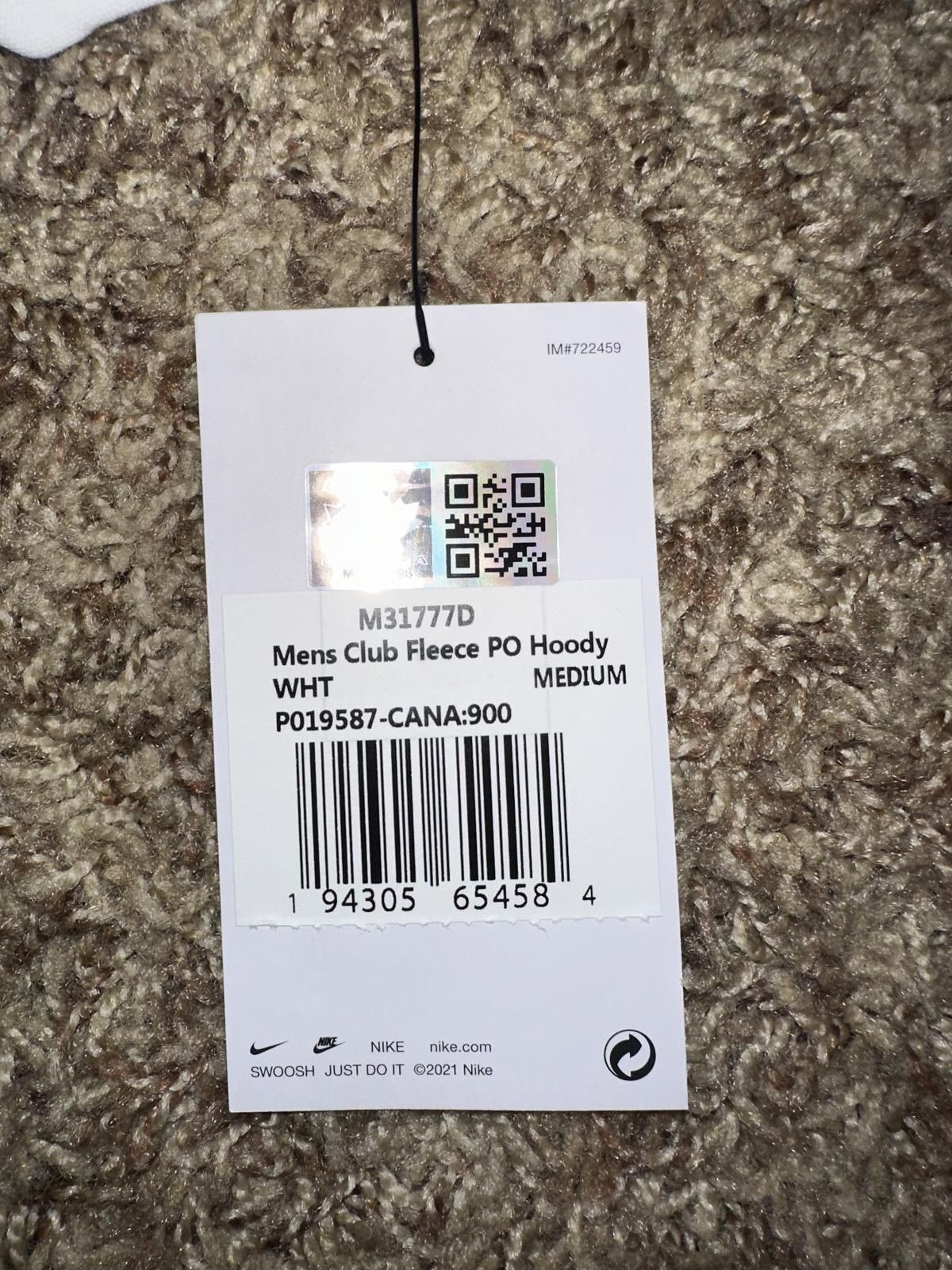 Nike Nike Club Team Canada Fleece Pullover Hoodie Size US M / EU 48-50 / 2 - 9 Thumbnail