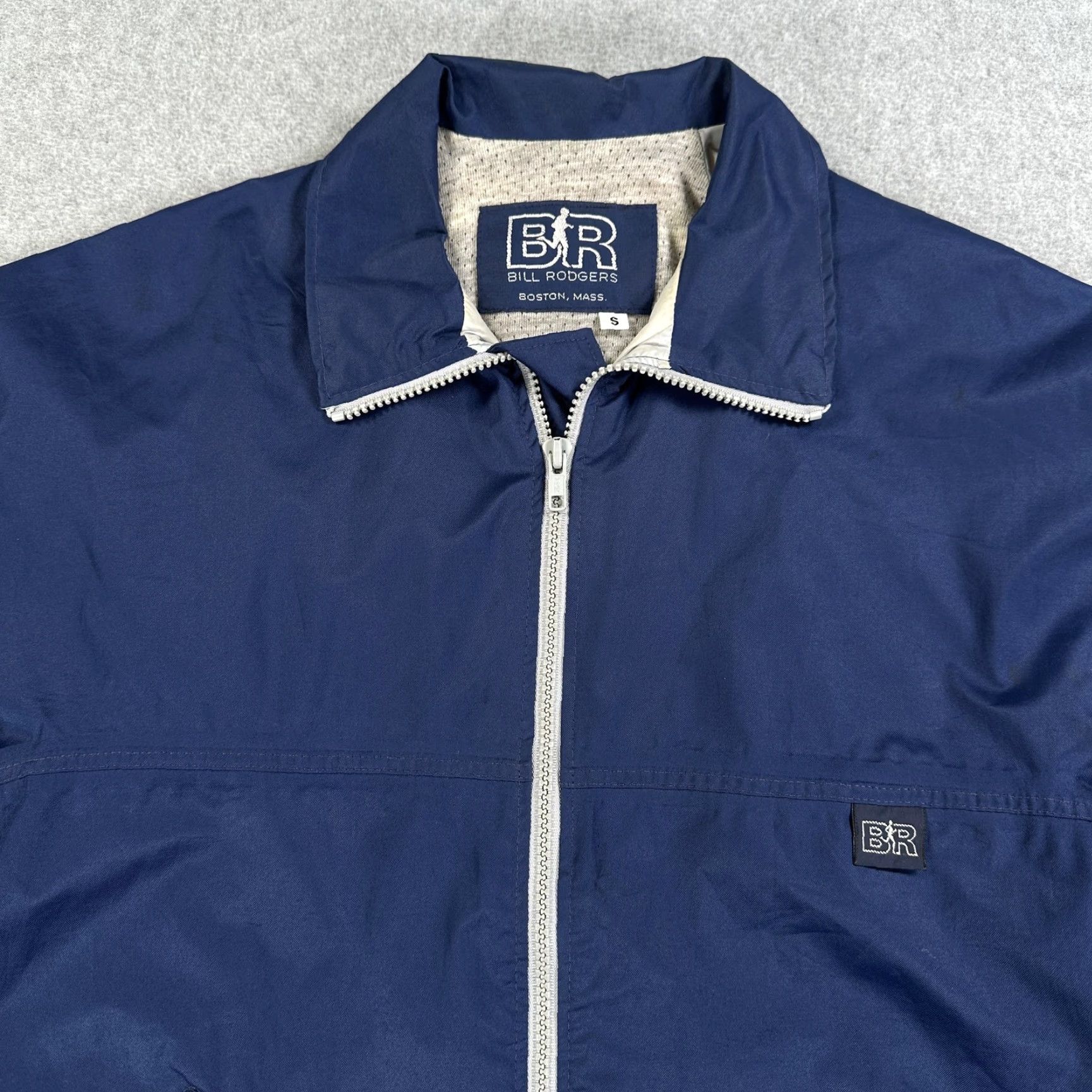 Vintage VINTAGE Bill Rodgers Windbreaker Jacket Mens Small Blue Gore-Tex Hooded Running Size US S / EU 44-46 / 1 - 4 Thumbnail