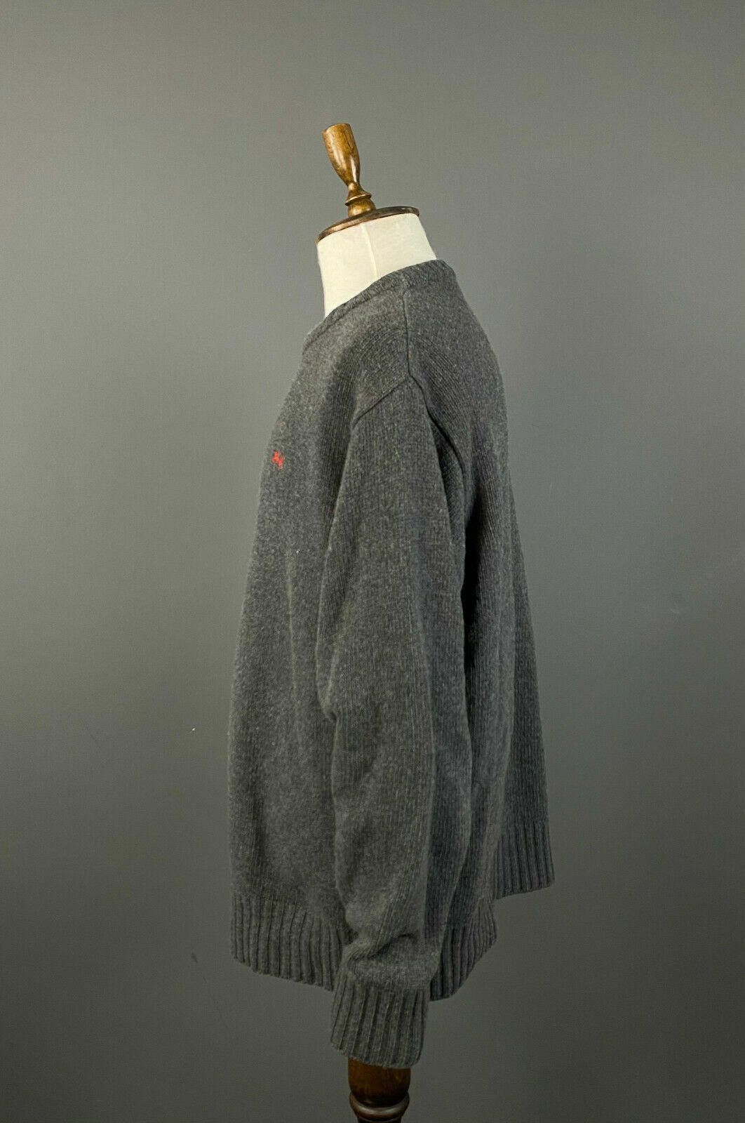 La Martina Vintage La Martina Grey Wool Knit Sweater Size XXL 2XL Size US XXL / EU 58 / 5 - 6 Thumbnail