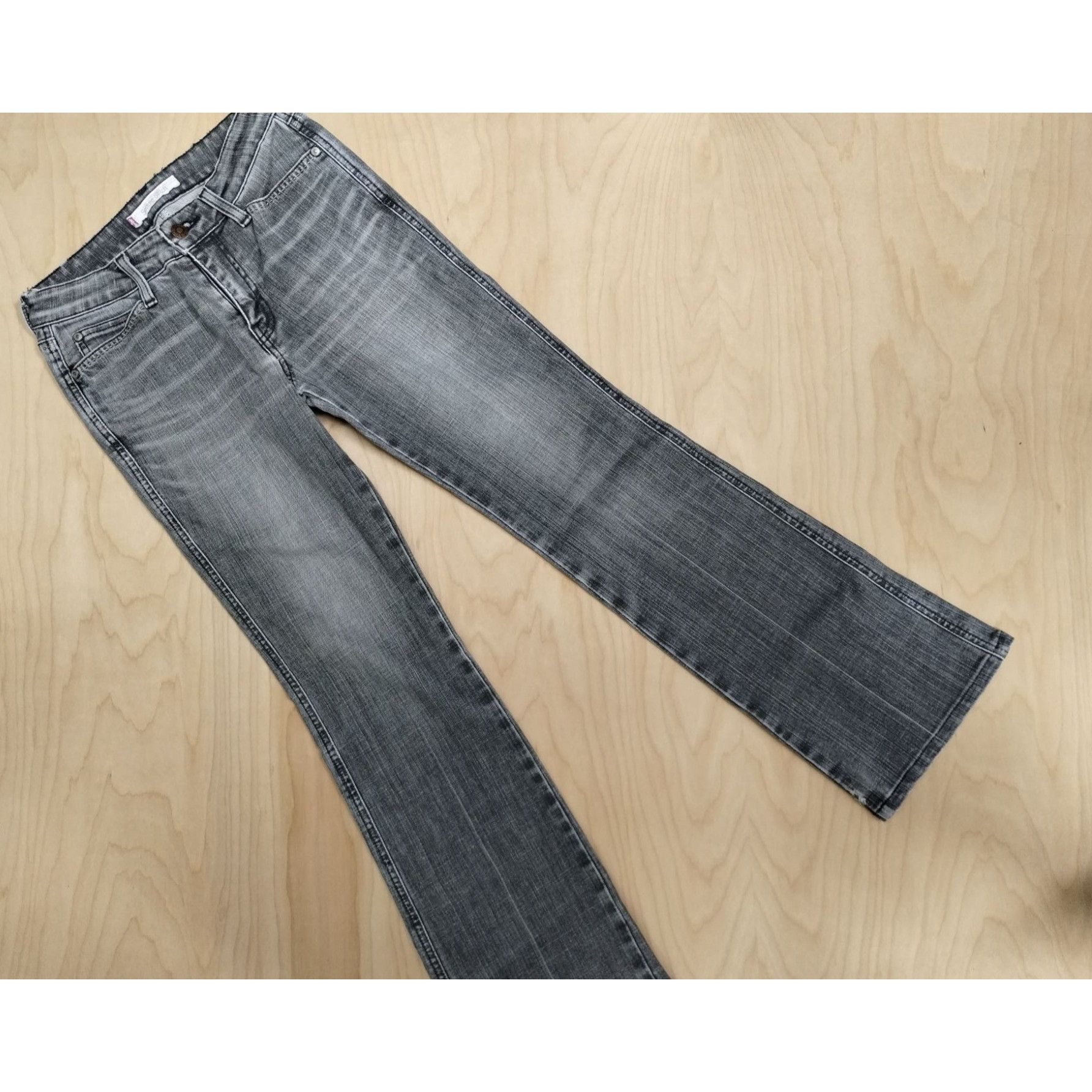 Levi's Womens Levis Saddle Stitch Jeans Black Size 28" / US 6 / IT 42 - 2 Thumbnail