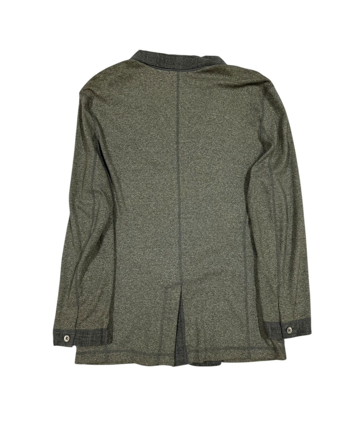Issey Miyake × Vintage Vtg🔥Plantation Issey Miyake Hybrid Metarial Charcoal Gray Size US M / EU 48-50 / 2 - 2 Thumbnail