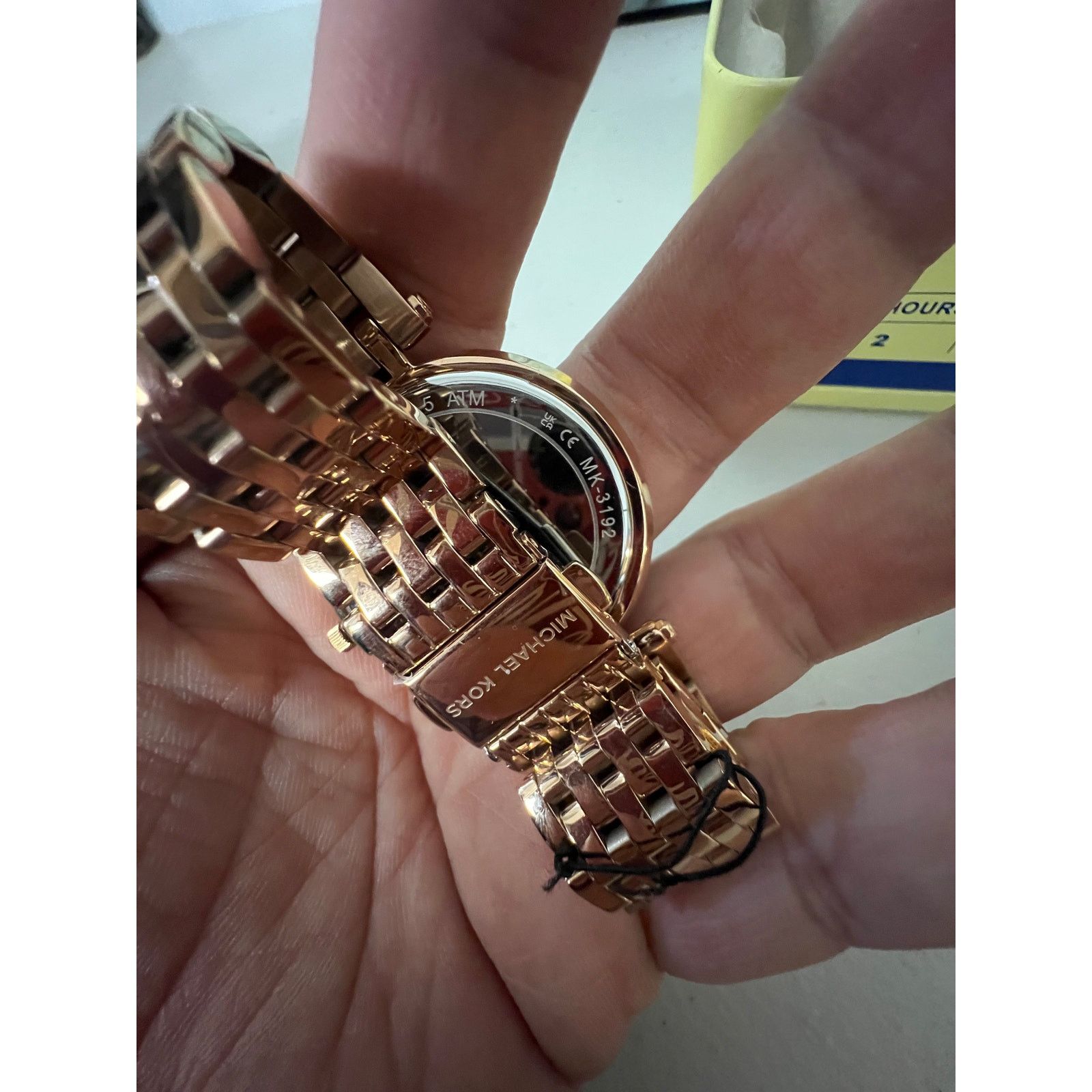 Michael Kors Michael Kors MK3192 Darci Pavé Rose Gold-Tone Watch Size ONE SIZE - 6 Thumbnail