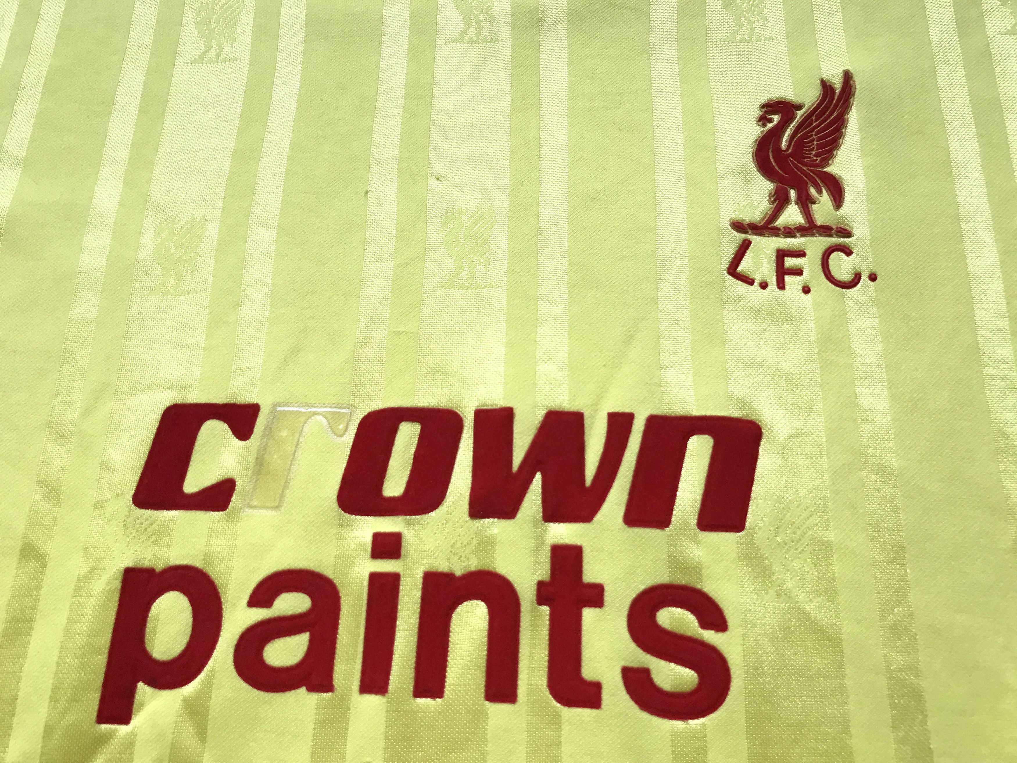 Vintage Score Draw Liverpool Retro Jersey Size US L / EU 52-54 / 3 - 5 Thumbnail