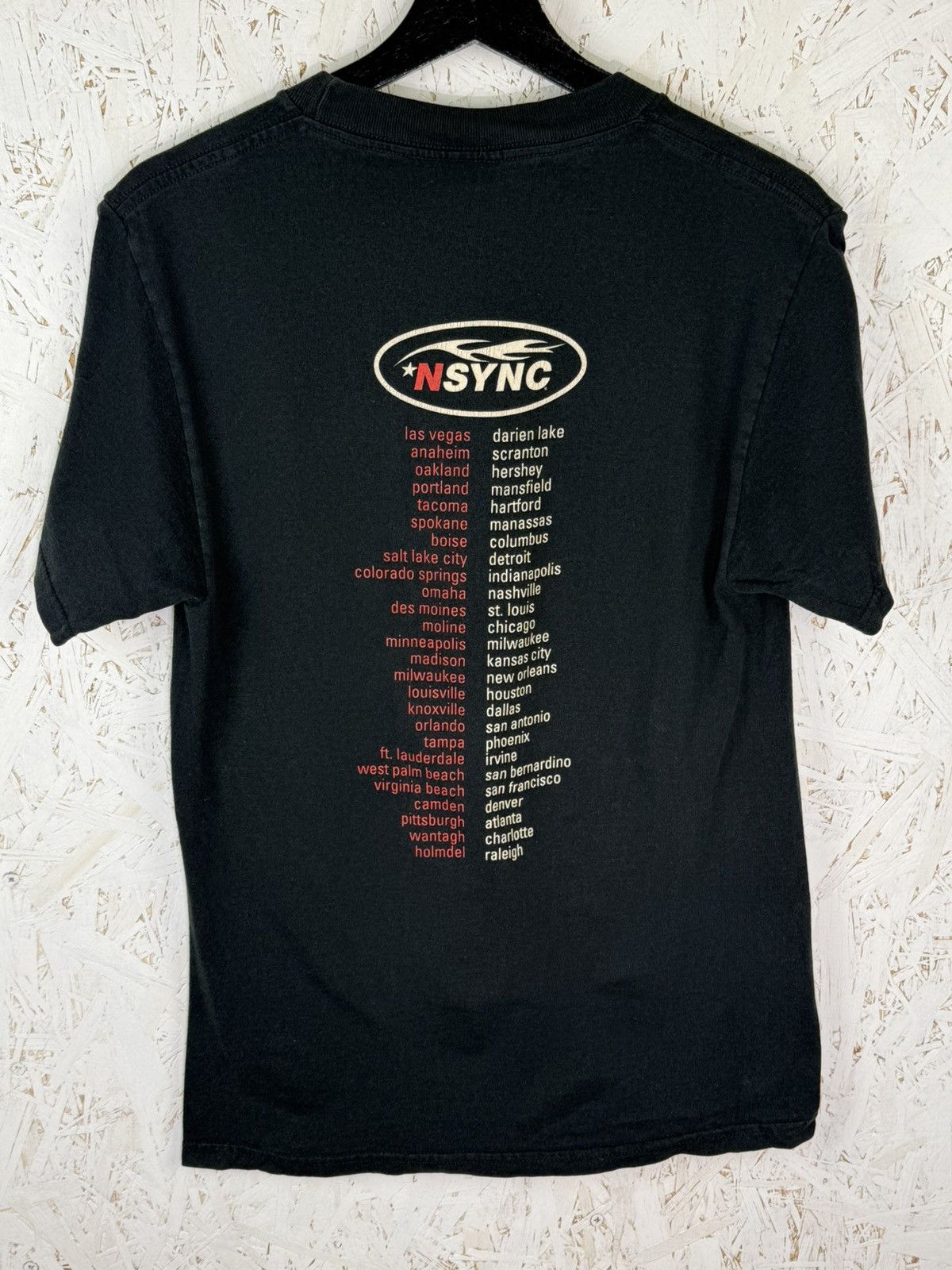 Band Tees 90s Vintage 1999 Nsync Justin Timberlake Tour T-Shirt S Size US S / EU 44-46 / 1 - 5 Thumbnail