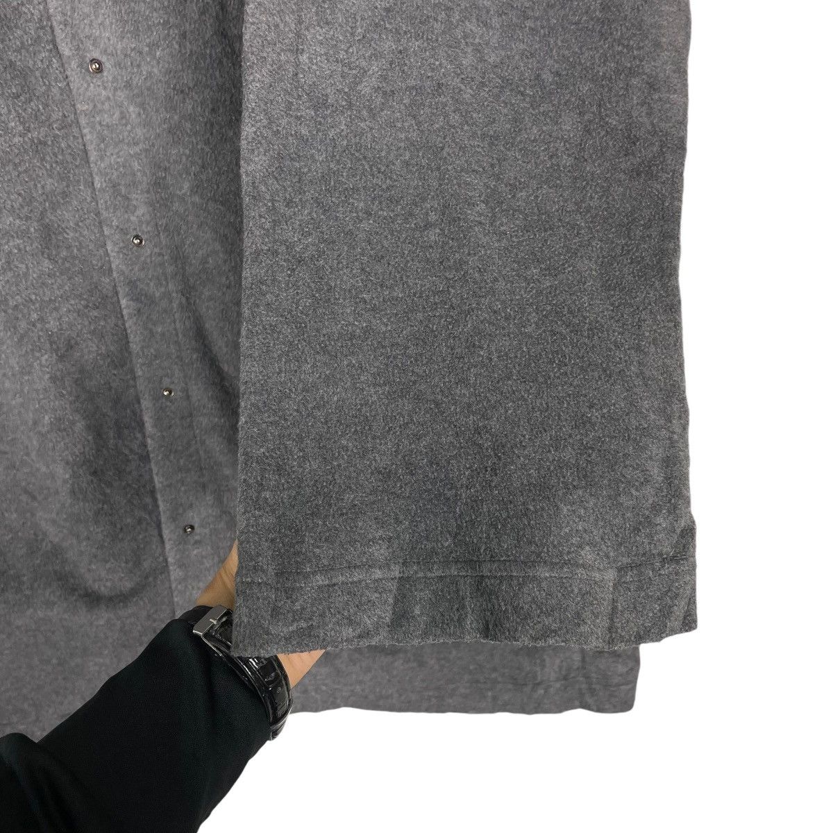 Designer × Salvatore Ferragamo 💥SALVATORE FERRAGAMO BUTTON LONG WOOL JACKET Size US M / EU 48-50 / 2 - 13 Thumbnail
