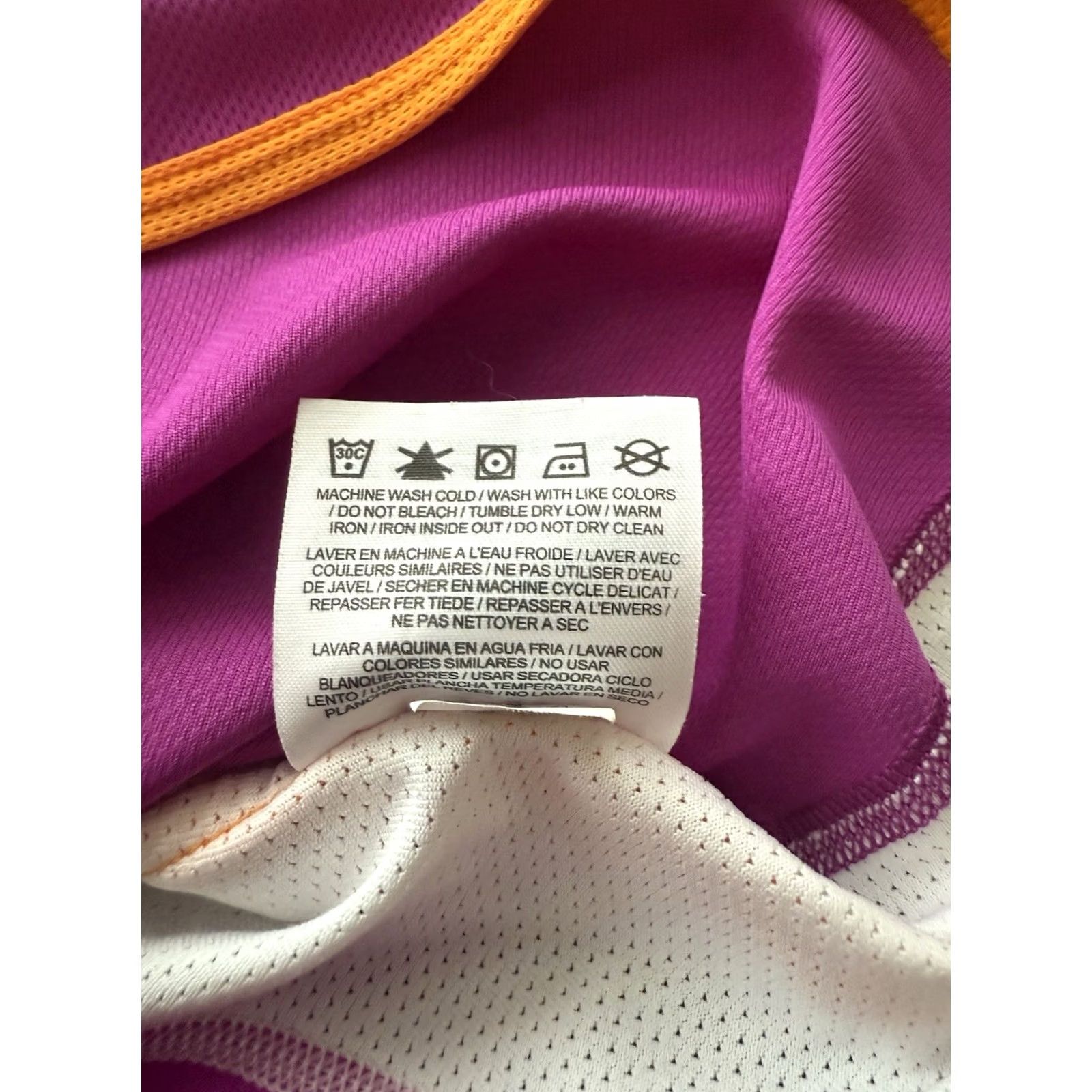 Nike Nike Dri-Fit Tank Top Womens Size M Purple Orange Sleeveless Activewear Shirt RacERback Size M / US 6-8 / IT 42-44 - 5 Thumbnail