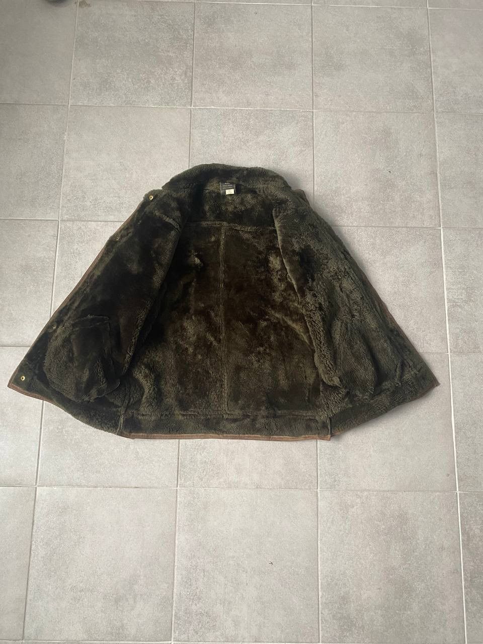 Celine Celine Vintage Shearling Jacket Made in France 80s Rare sz L Size US L / EU 52-54 / 3 - 9 Thumbnail