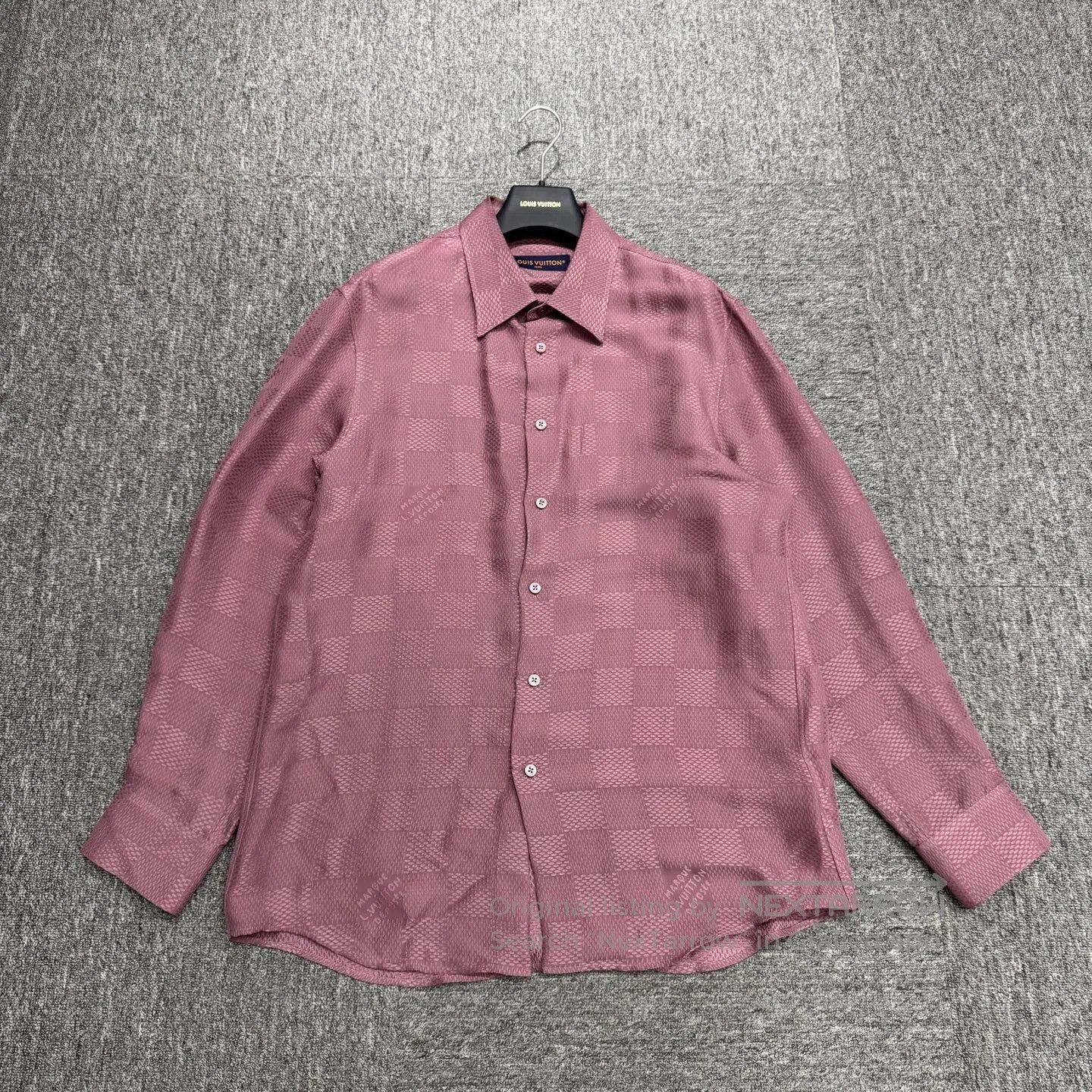 Louis Vuitton Louis Vuitton Checkered silkworm silk shirt| Size US M / EU 48-50 / 2 - 1 Thumbnail