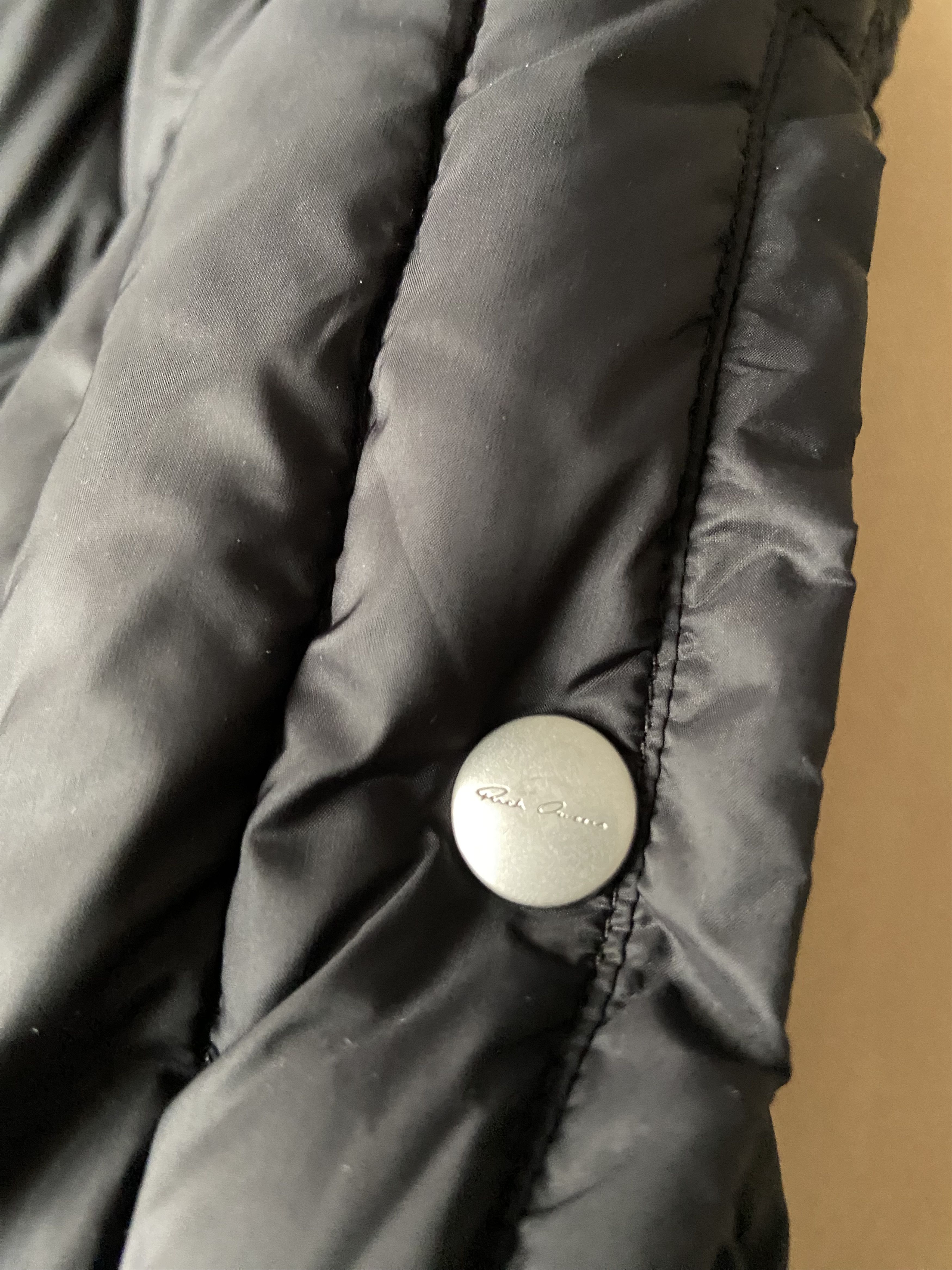 Rick Owens New FW21 Gethsemane Black Cargo Down Vest Size US M / EU 48-50 / 2 - 9 Thumbnail