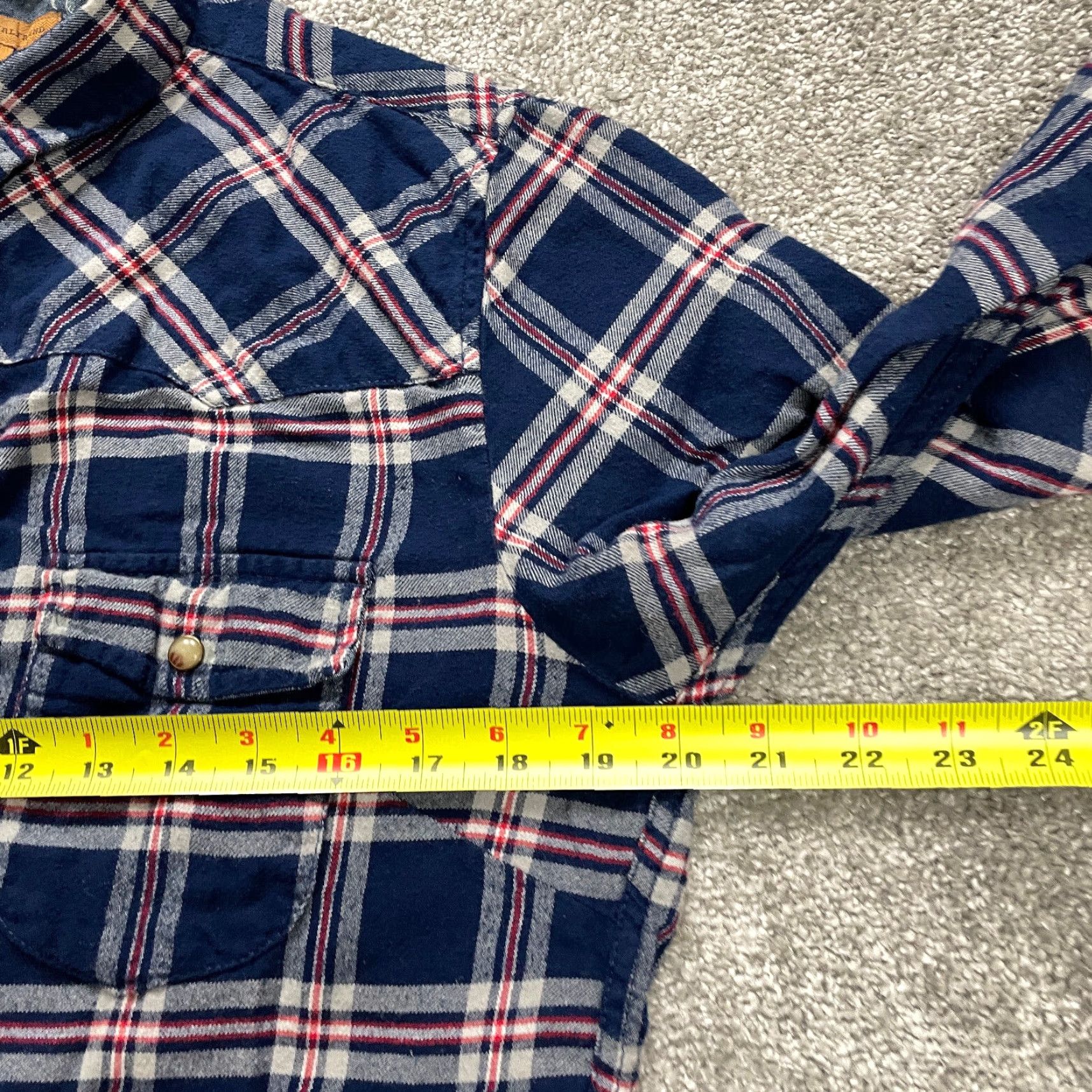 Vintage VINTAGE JACHS Girlfriend Shirt Womens Medium Flannel Plaid Casual Long Sleeve Fall Spring Summer Women Size M / US 6-8 / IT 42-44 - 7 Thumbnail