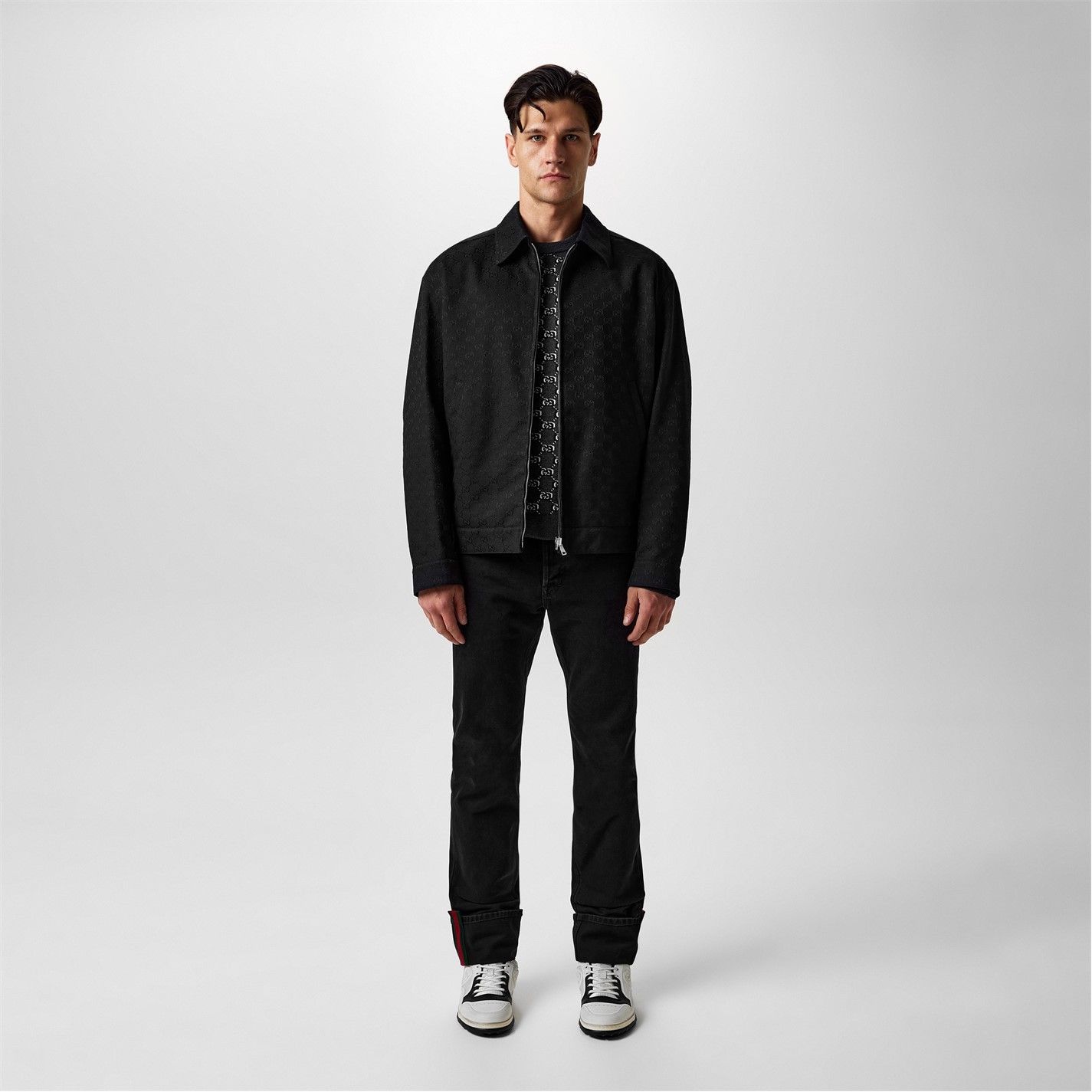 Gucci GUCCI Reversible Nylon And Gg Canvas Jacket Size US L / EU 52-54 / 3 - 5 Thumbnail