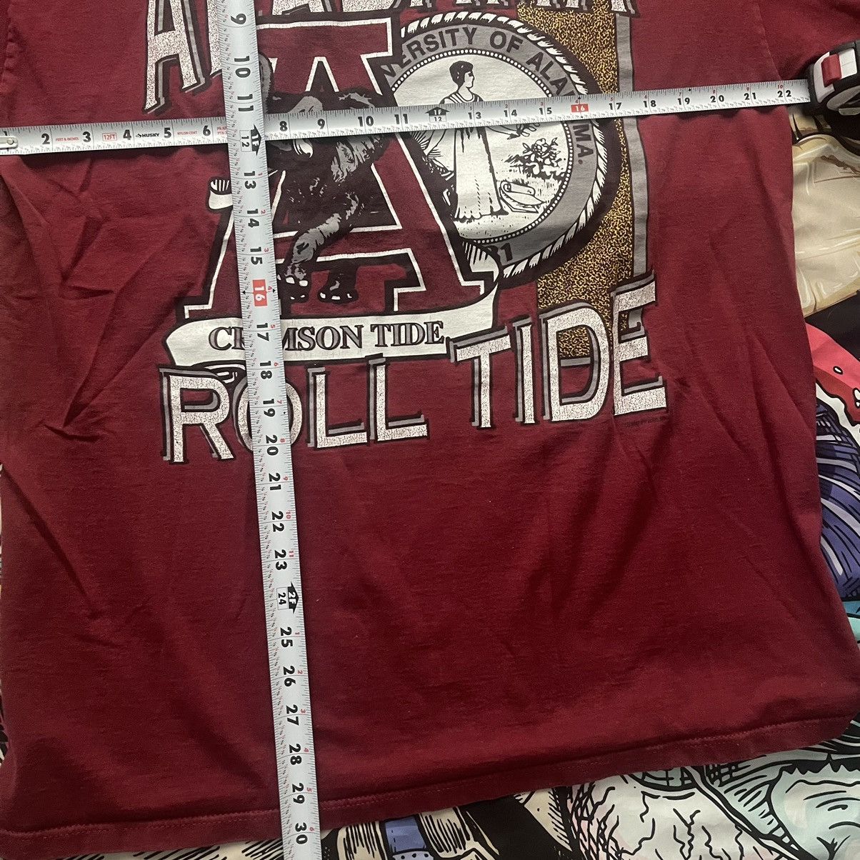 Russell Athletic Vintage University of Alabama Graphic Tee Size US XL / EU 56 / 4 - 3 Thumbnail