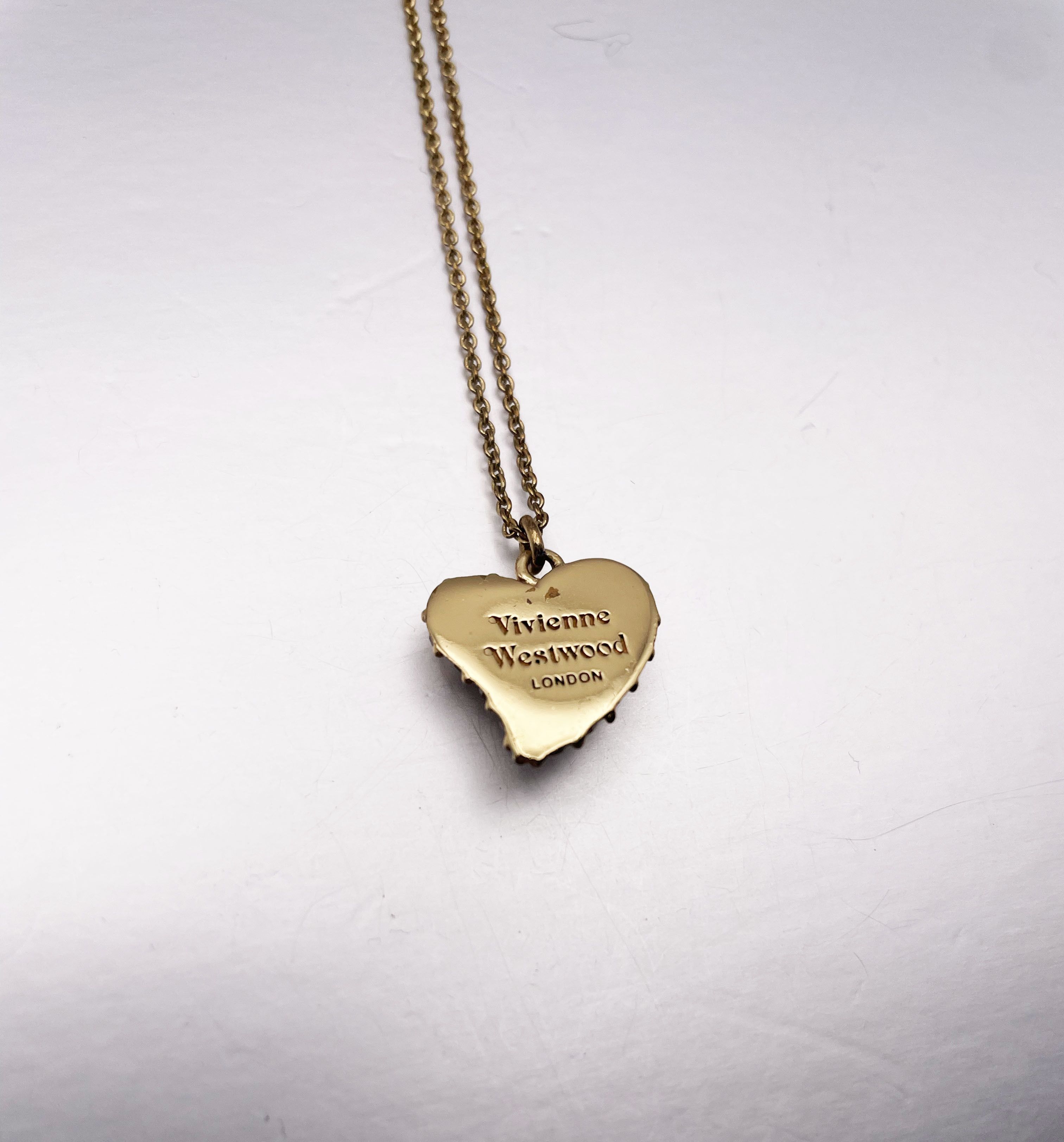 Vivienne Westwood Heart Necklace Size ONE SIZE - 3 Thumbnail